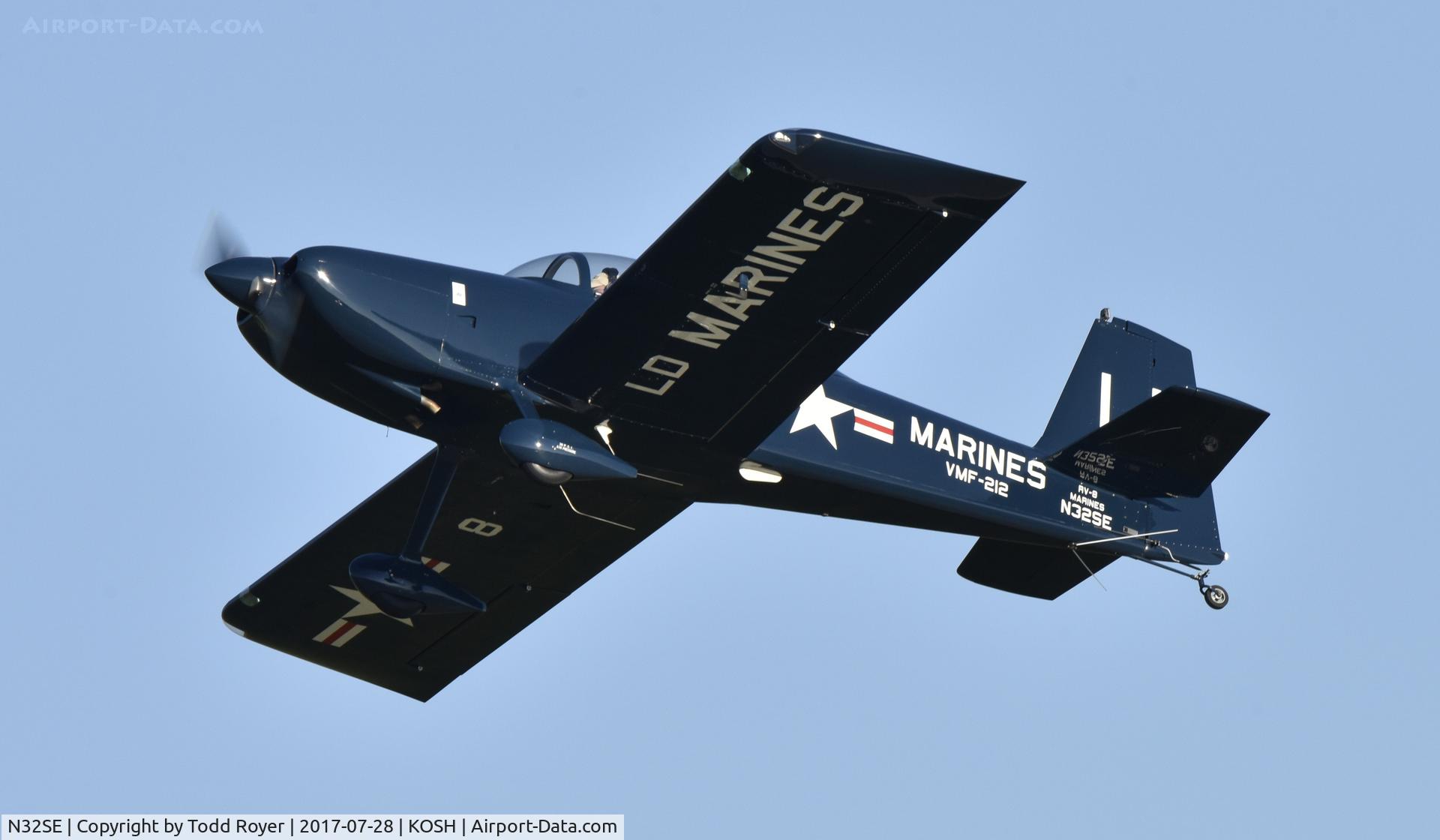 N32SE, 2012 Vans RV-8 C/N 82960, Airventure 2017