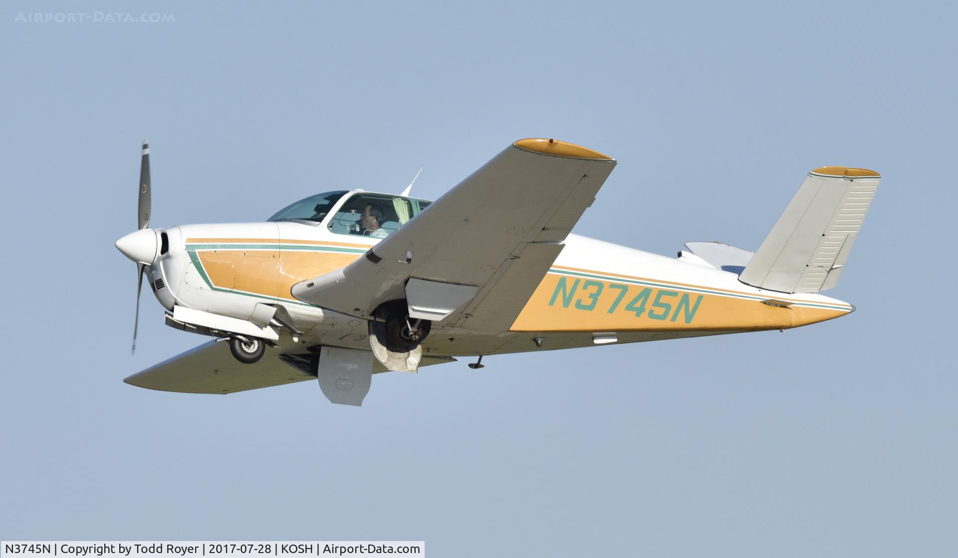 N3745N, 1947 Beech 35 Bonanza C/N D-963, Airventure 2017