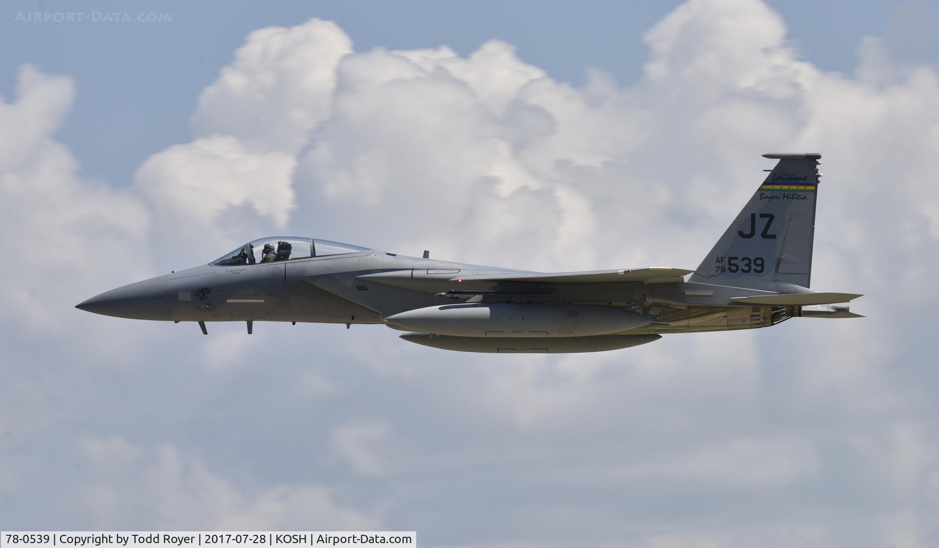 78-0539, 1978 McDonnell Douglas F-15C Eagle C/N 0529/C072, Airventure 2017