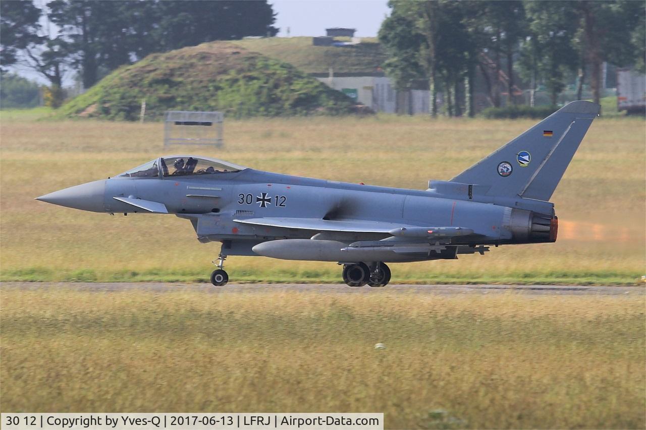 30 12, 2006 Eurofighter EF-2000 Typhoon S C/N GS006, Eurofighter EF-2000 Typhoon S, Take off run rwy 08, Landivisiau Naval Air Base (LFRJ) Tiger Meet 2017