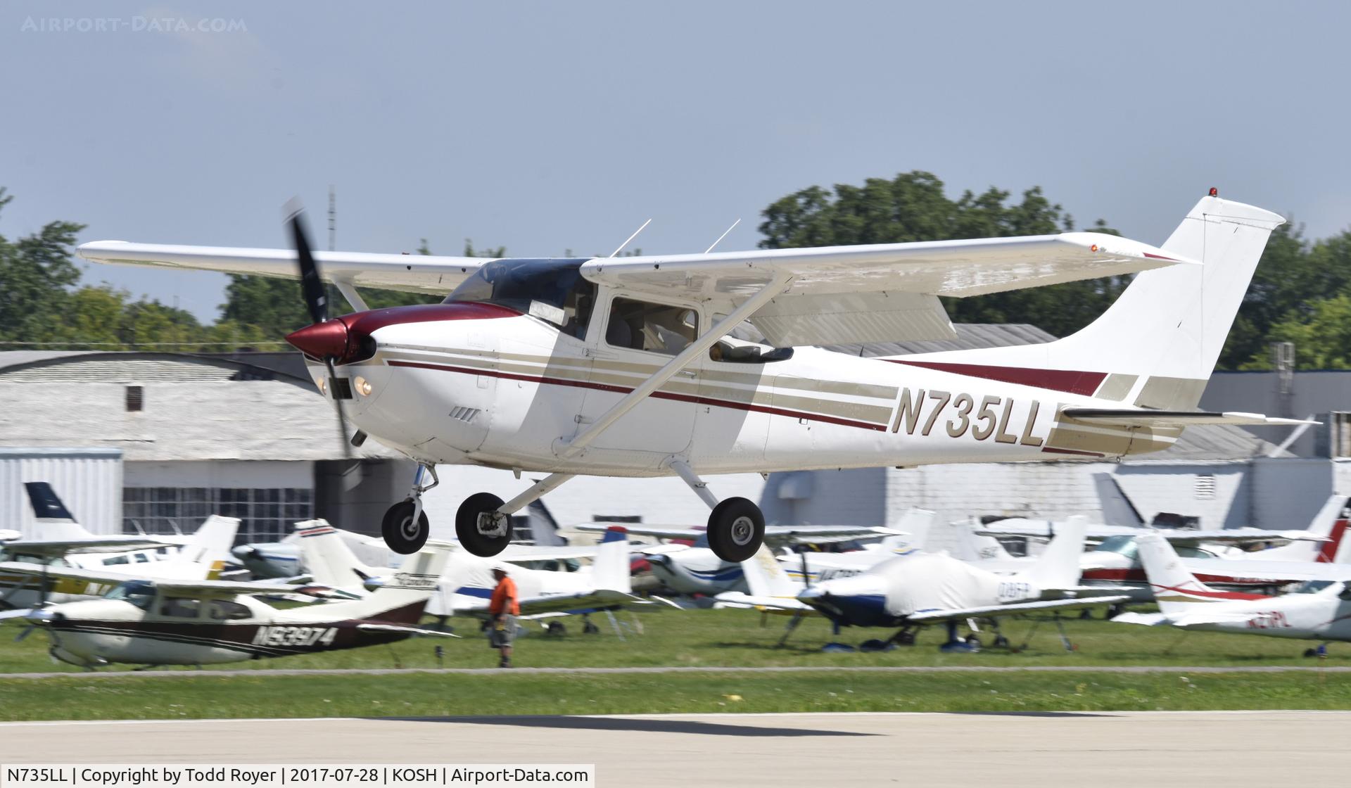 N735LL, 1977 Cessna 182Q Skylane C/N 18265508, Airventure 2017