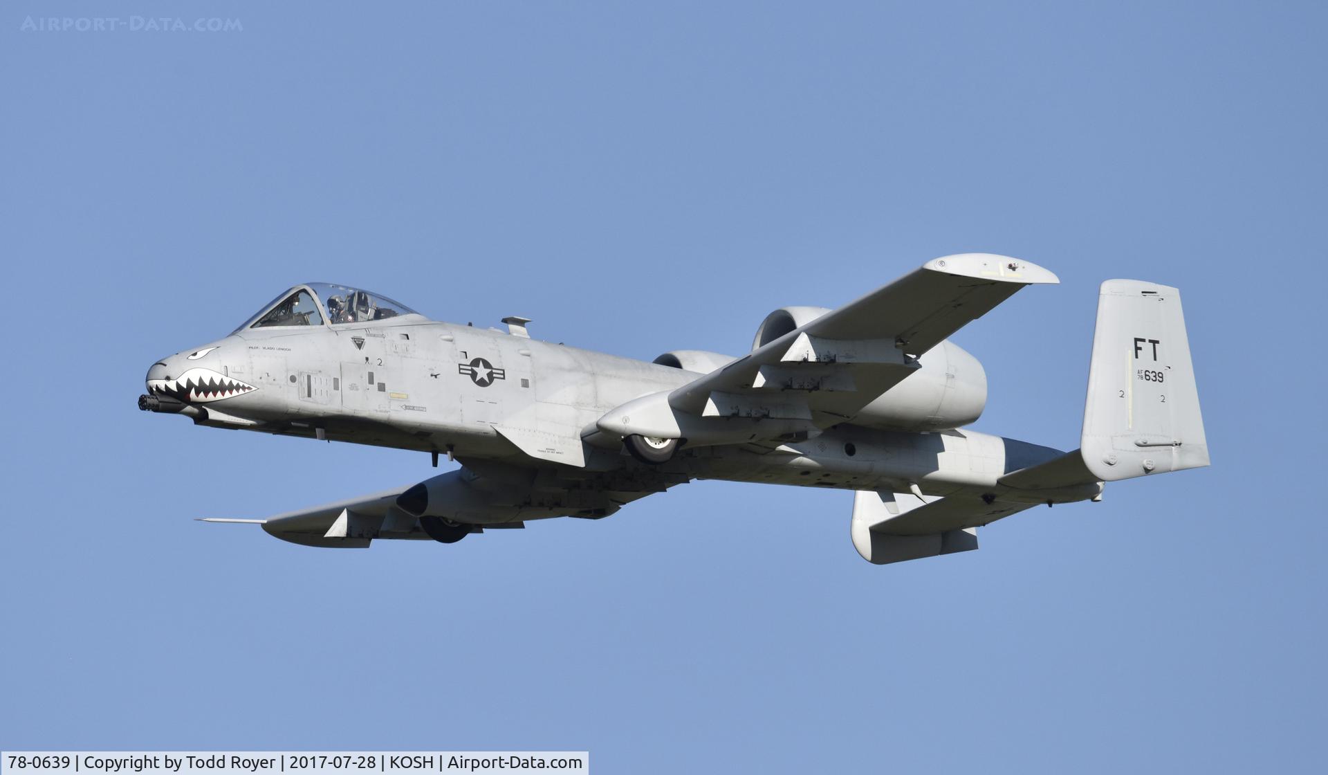 78-0639, 1978 Fairchild Republic A-10C Thunderbolt II C/N A10-0259, Airventure 2017