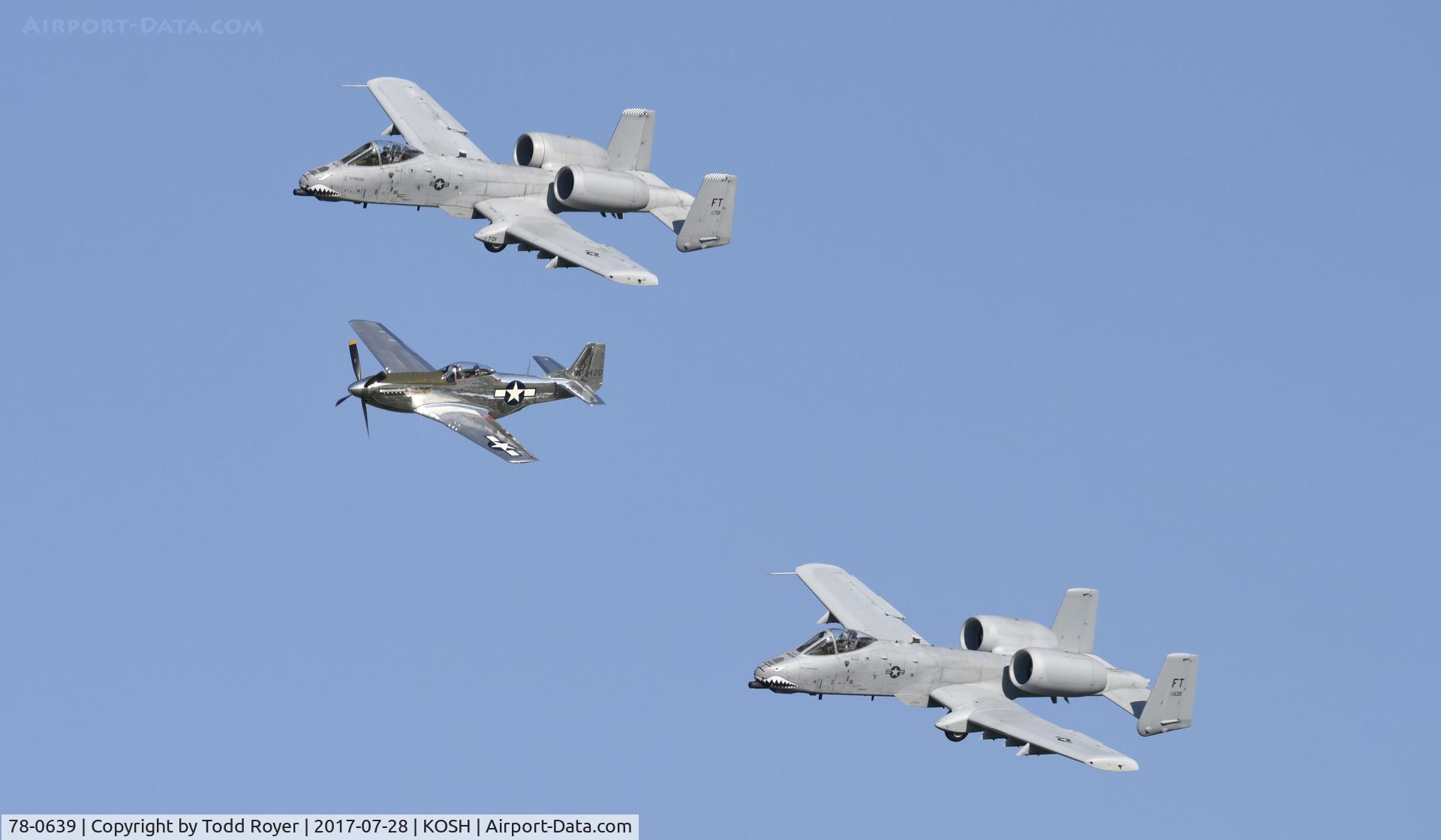 78-0639, 1978 Fairchild Republic A-10C Thunderbolt II C/N A10-0259, Airventure 2017