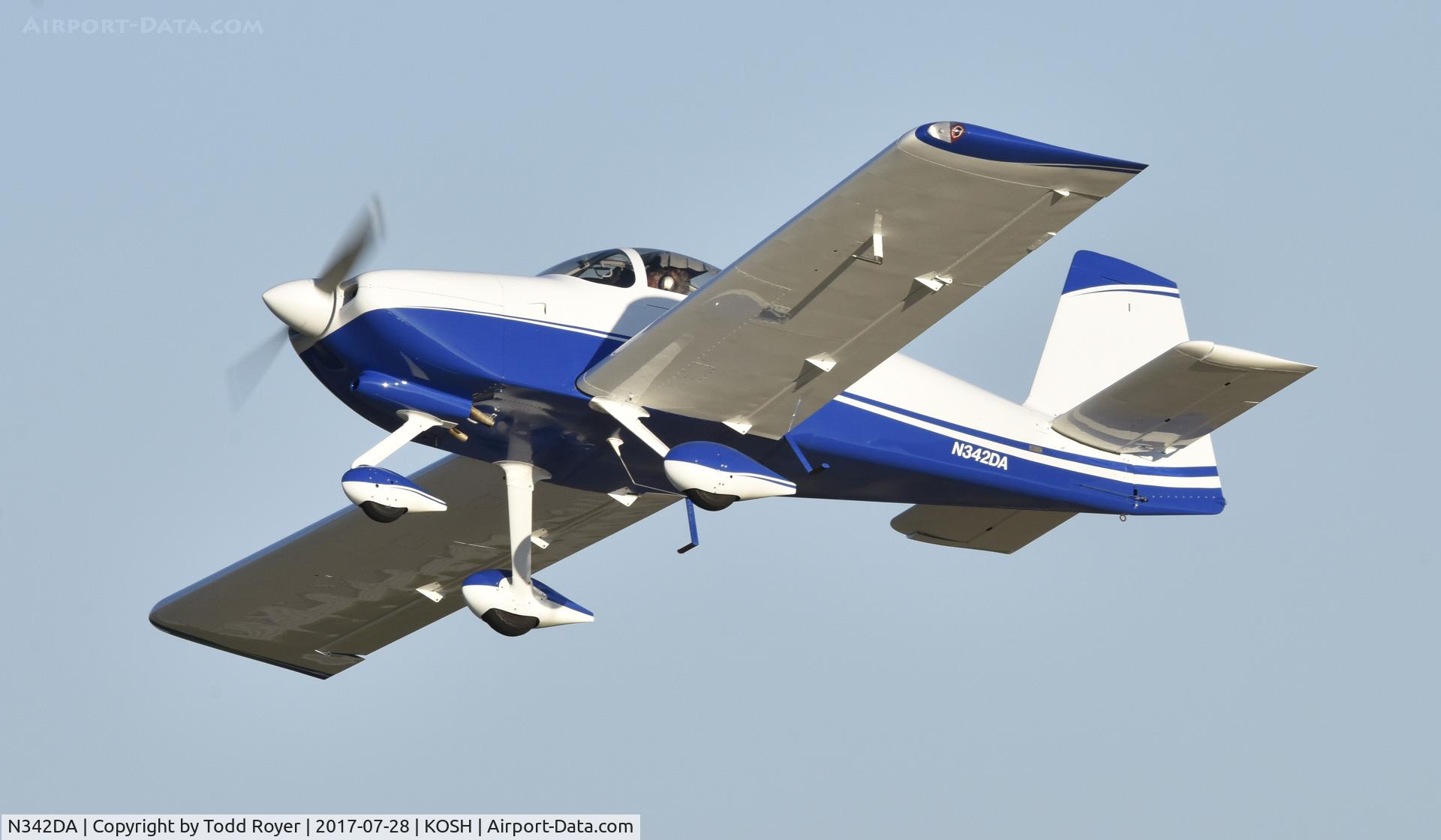N342DA, 2009 Vans RV-9A C/N 91156, Airventure 2017