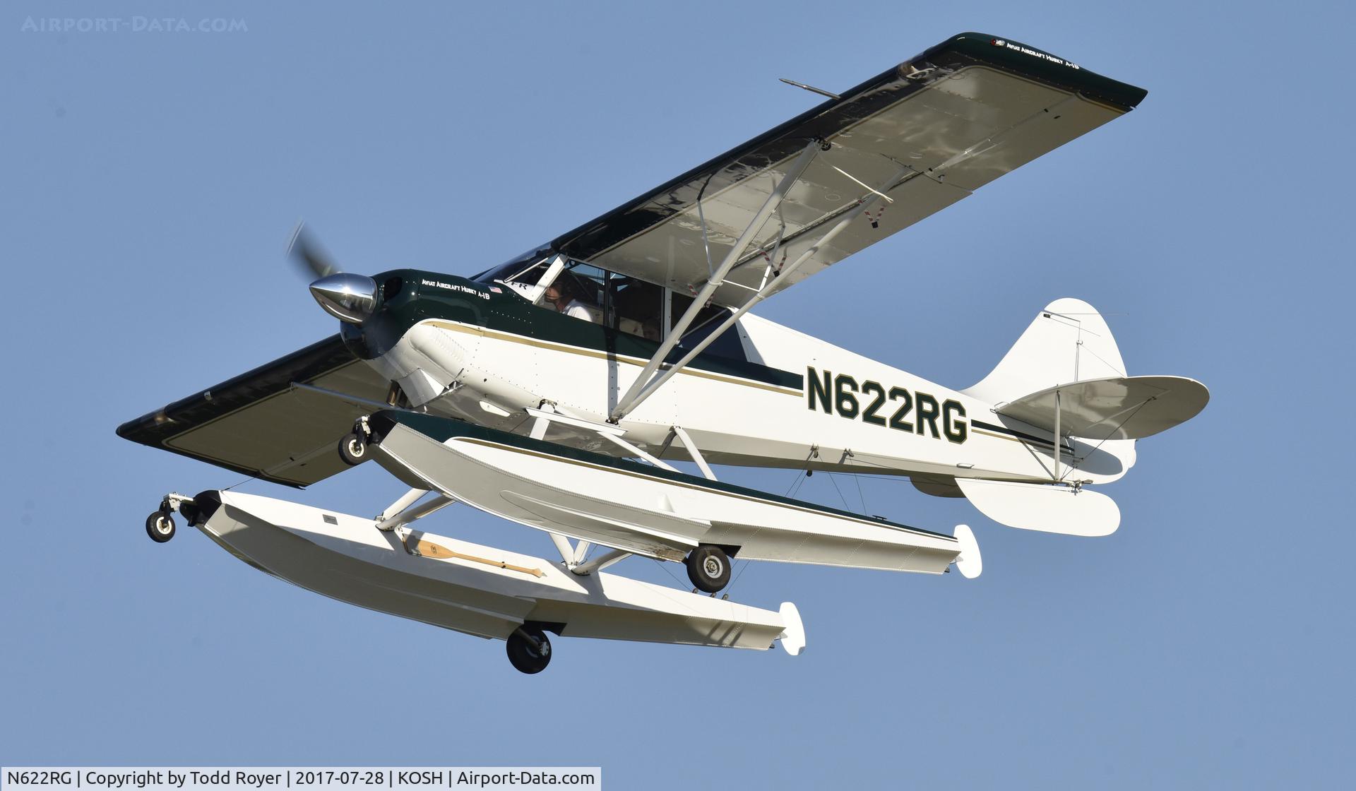 N622RG, Aviat A-1B Husky C/N 2409, Airventure 2017