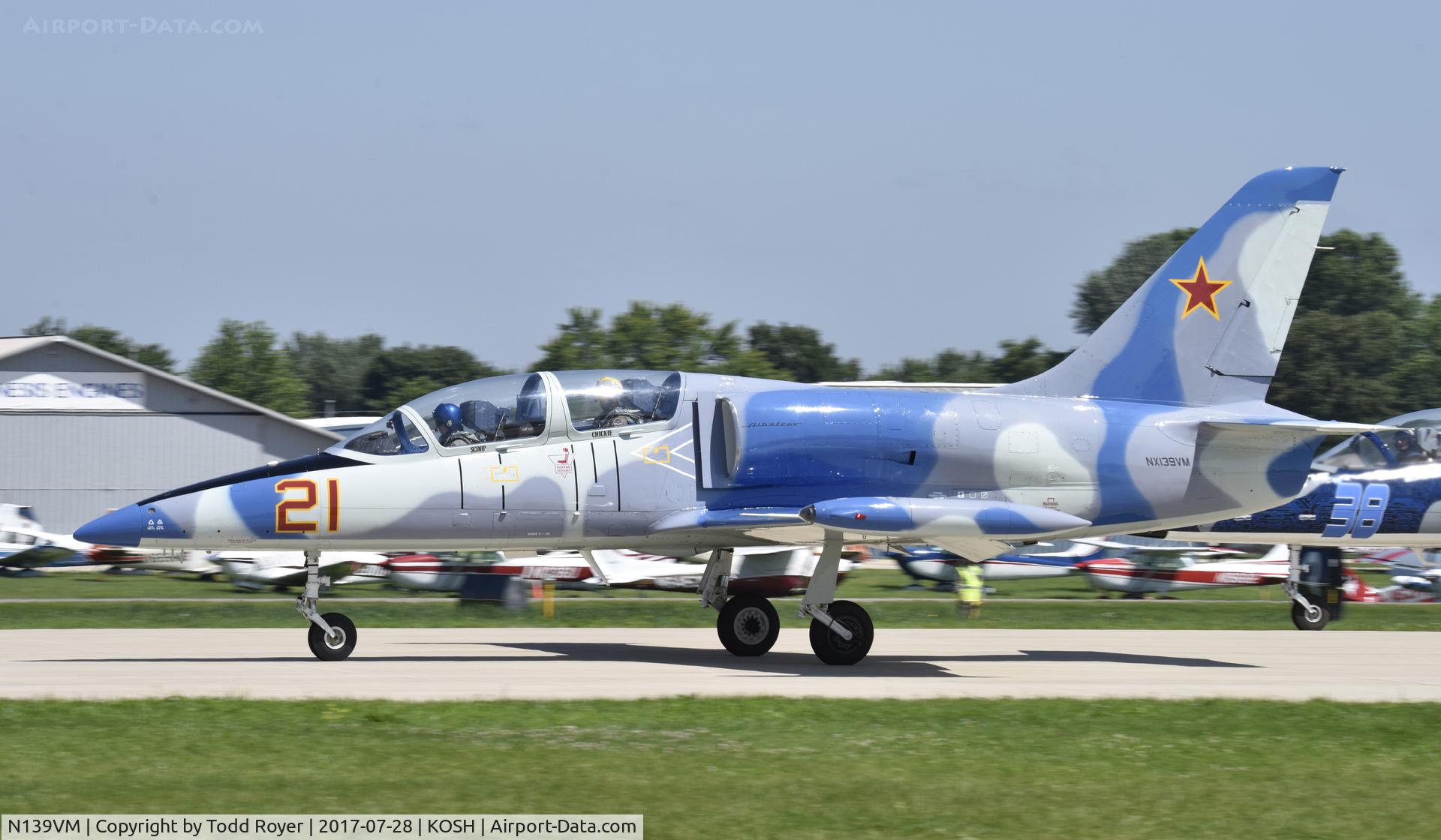 N139VM, 1980 Aero L-39C Albatros Albatros C/N 31634, Airventure 2017