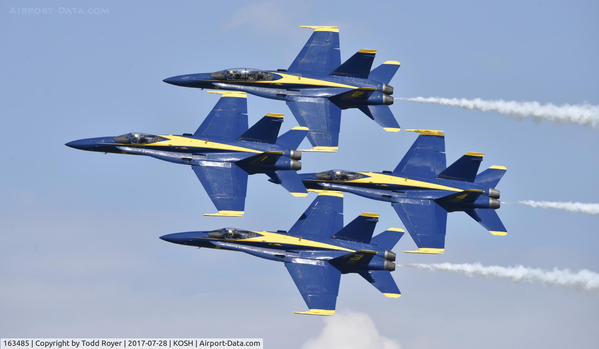 163485, 1988 McDonnell Douglas F/A-18C Hornet C/N 0717/C044, Airventure 2017