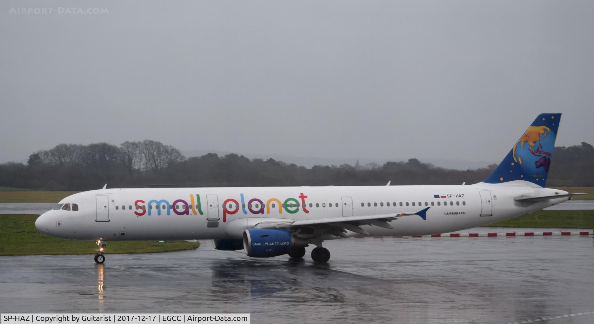 SP-HAZ, 2007 Airbus A321-211 C/N 3191, At Manchester
