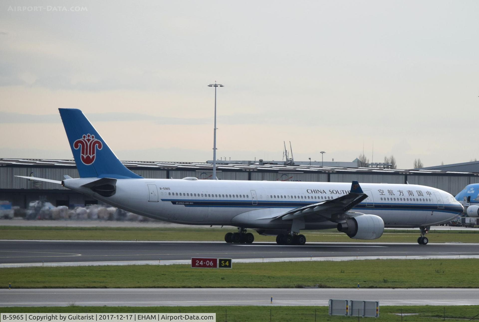 B-5965, 2014 Airbus A330-323 C/N 1593, At Amsterdam