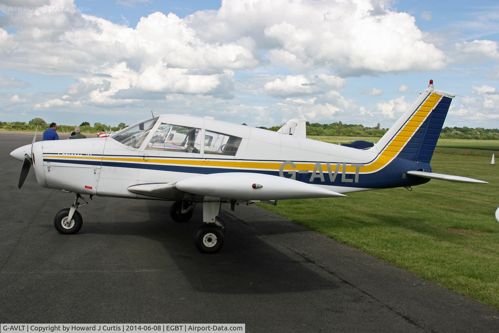 G-AVLT, 1967 Piper PA-28-140 Cherokee C/N 28-23328, Privately owned