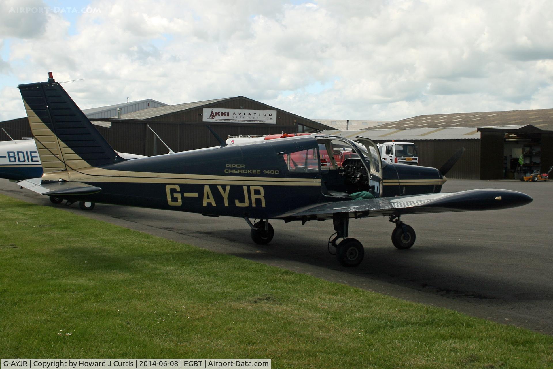 G-AYJR, 1970 Piper PA-28-140 Cherokee C/N 28-26694, Privately owned
