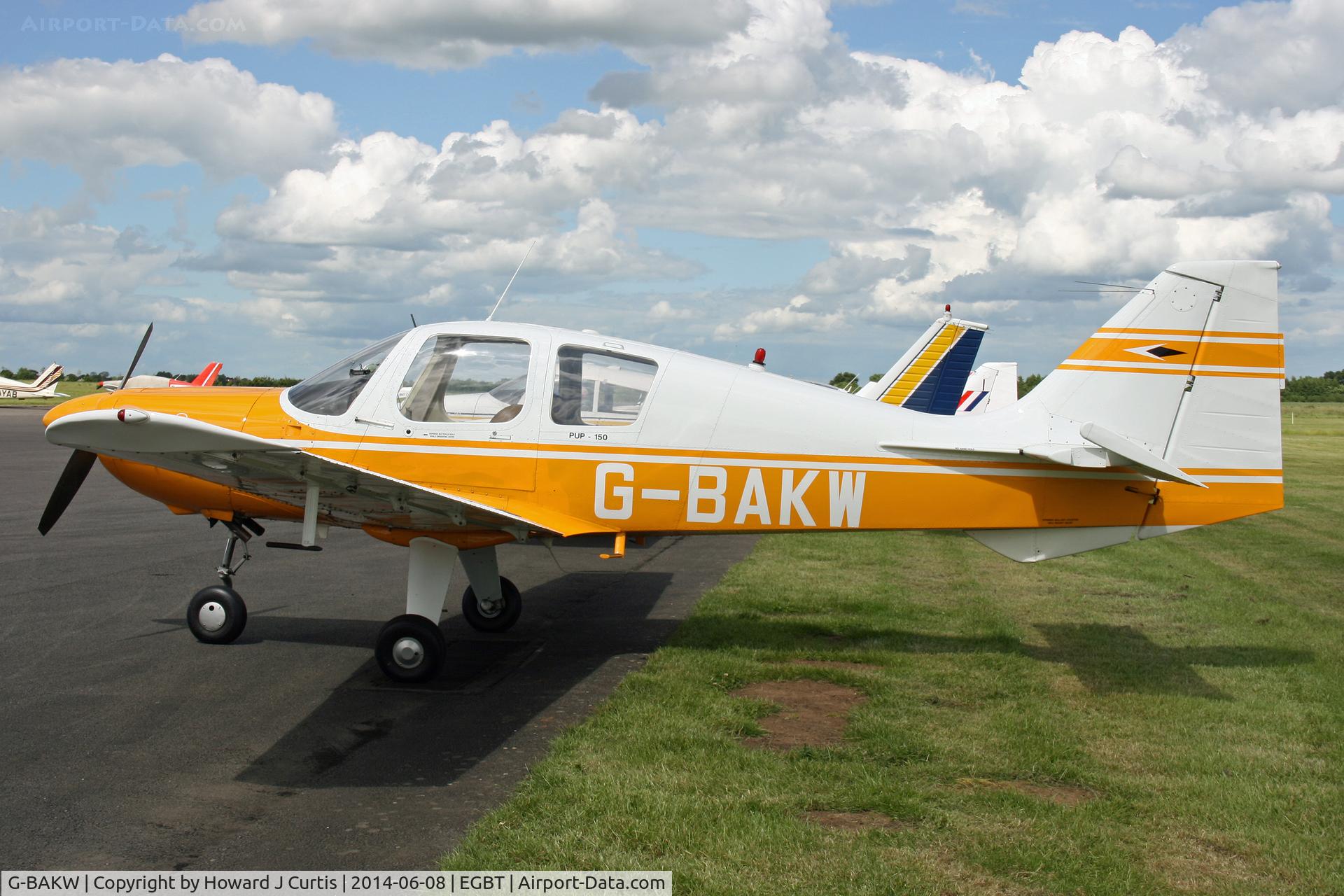 G-BAKW, 1970 Beagle B-121 Pup Series 2 (Pup 150) C/N B121-175, At the Chip and Dog outing, 2014