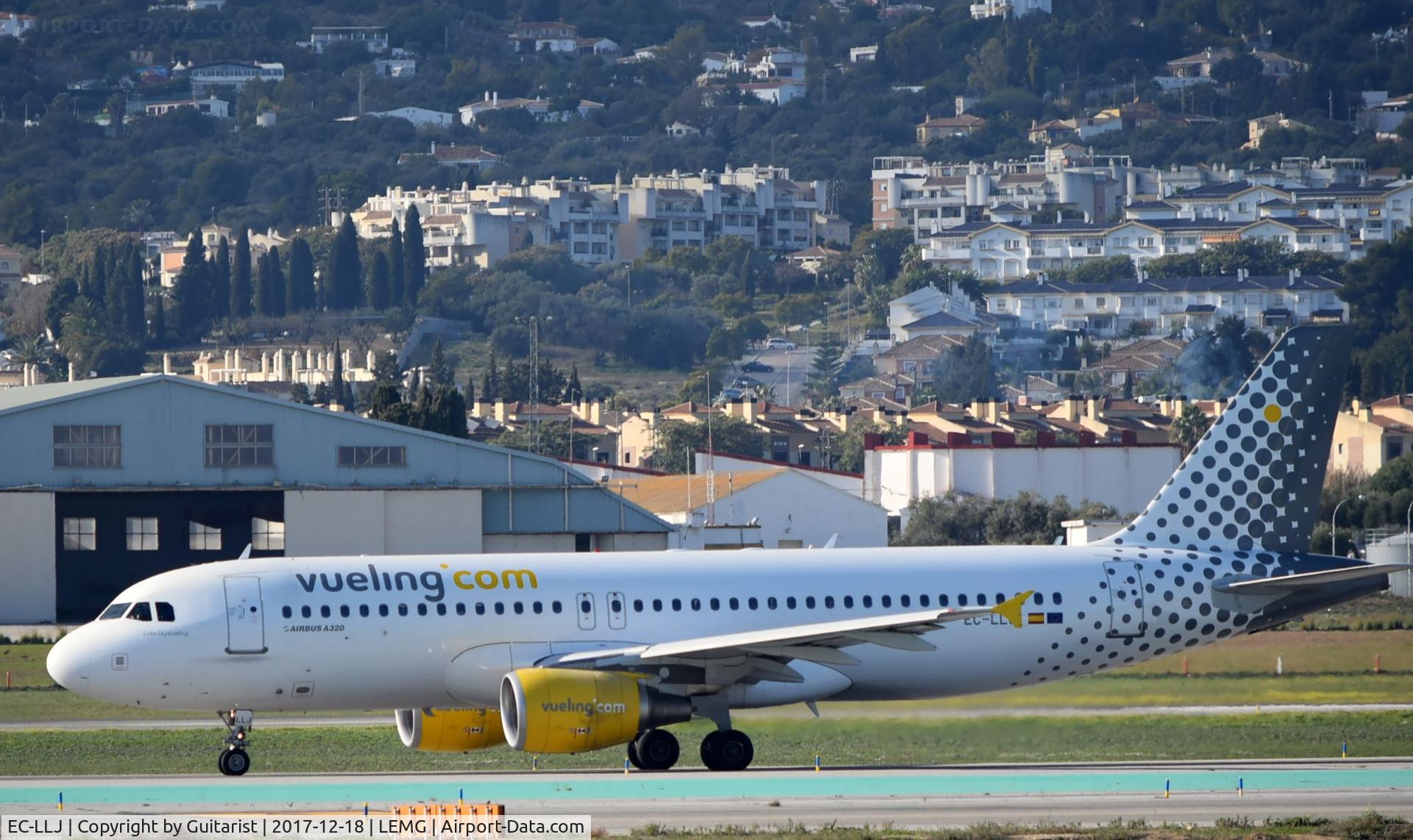 EC-LLJ, 2011 Airbus A320-214 C/N 4661, At Malaga