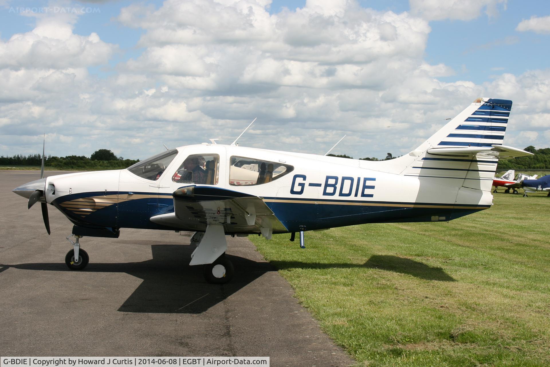 G-BDIE, 1975 Rockwell International 112 Commander C/N 342, Privately owned