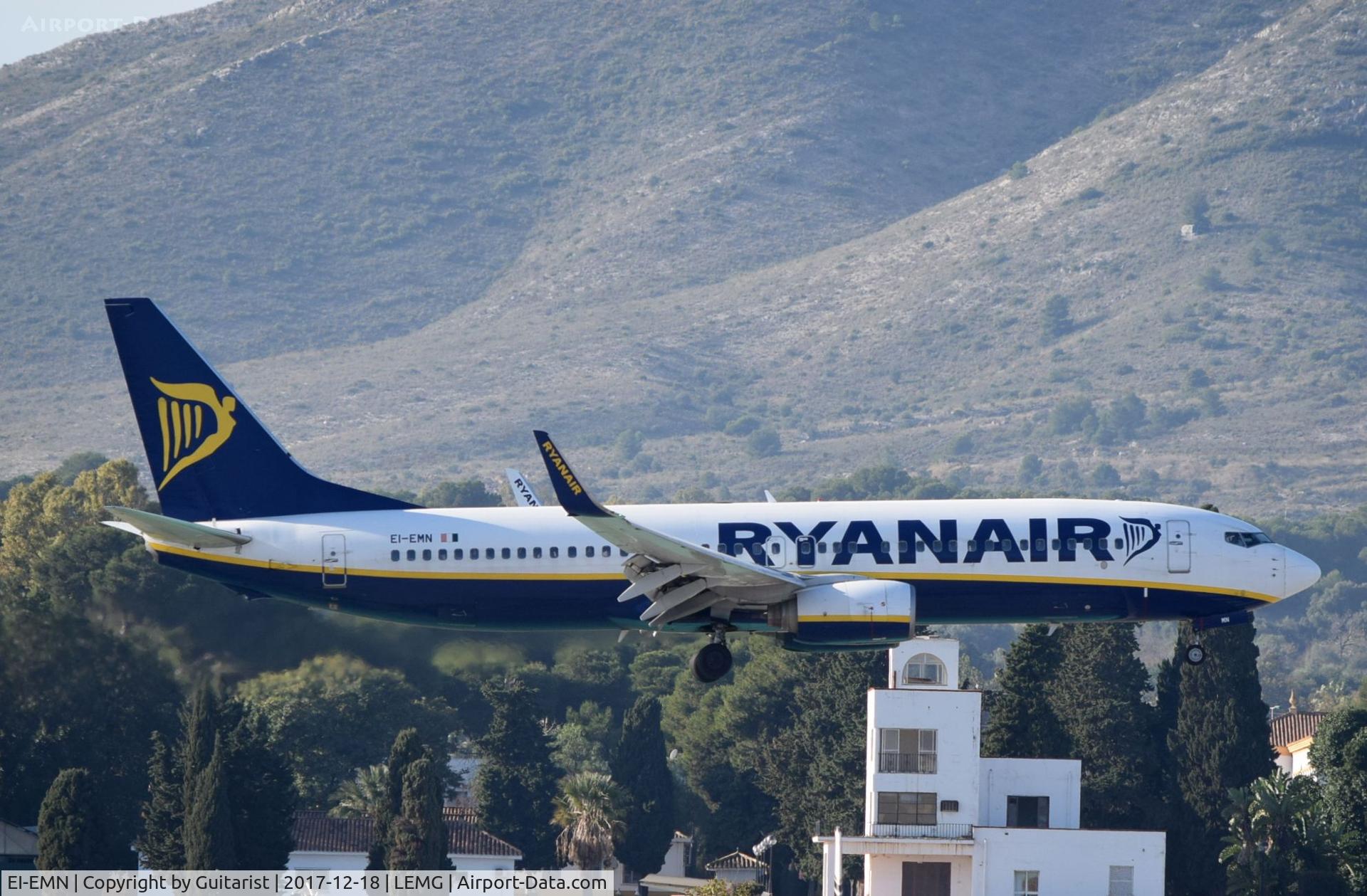 EI-EMN, 2010 Boeing 737-8AS C/N 38515, At Malaga