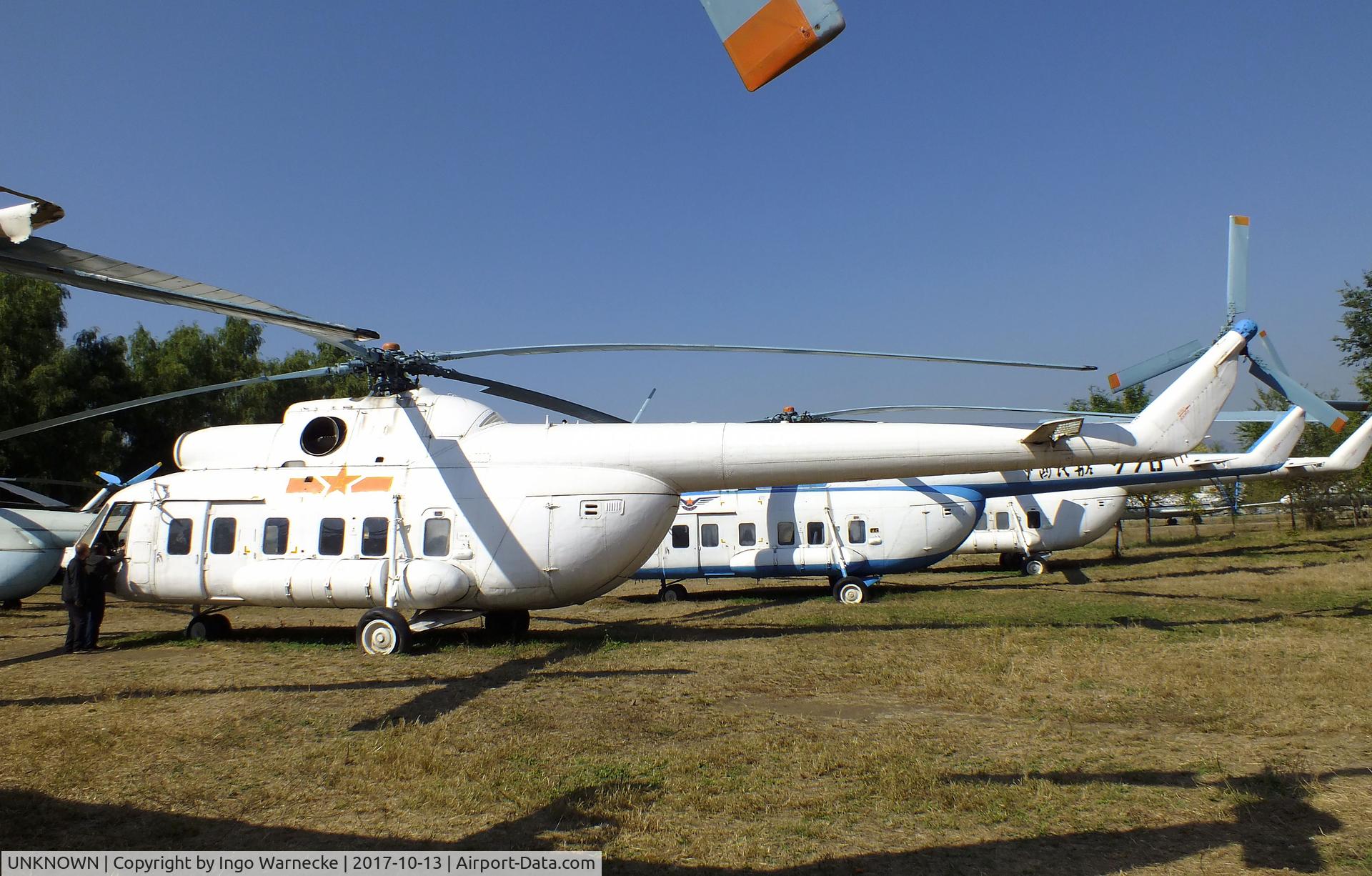 UNKNOWN, Mil Mi-8P C/N unknown PLA-AF, Mil Mi-8P HIP at the China Aviation Museum Datangshan