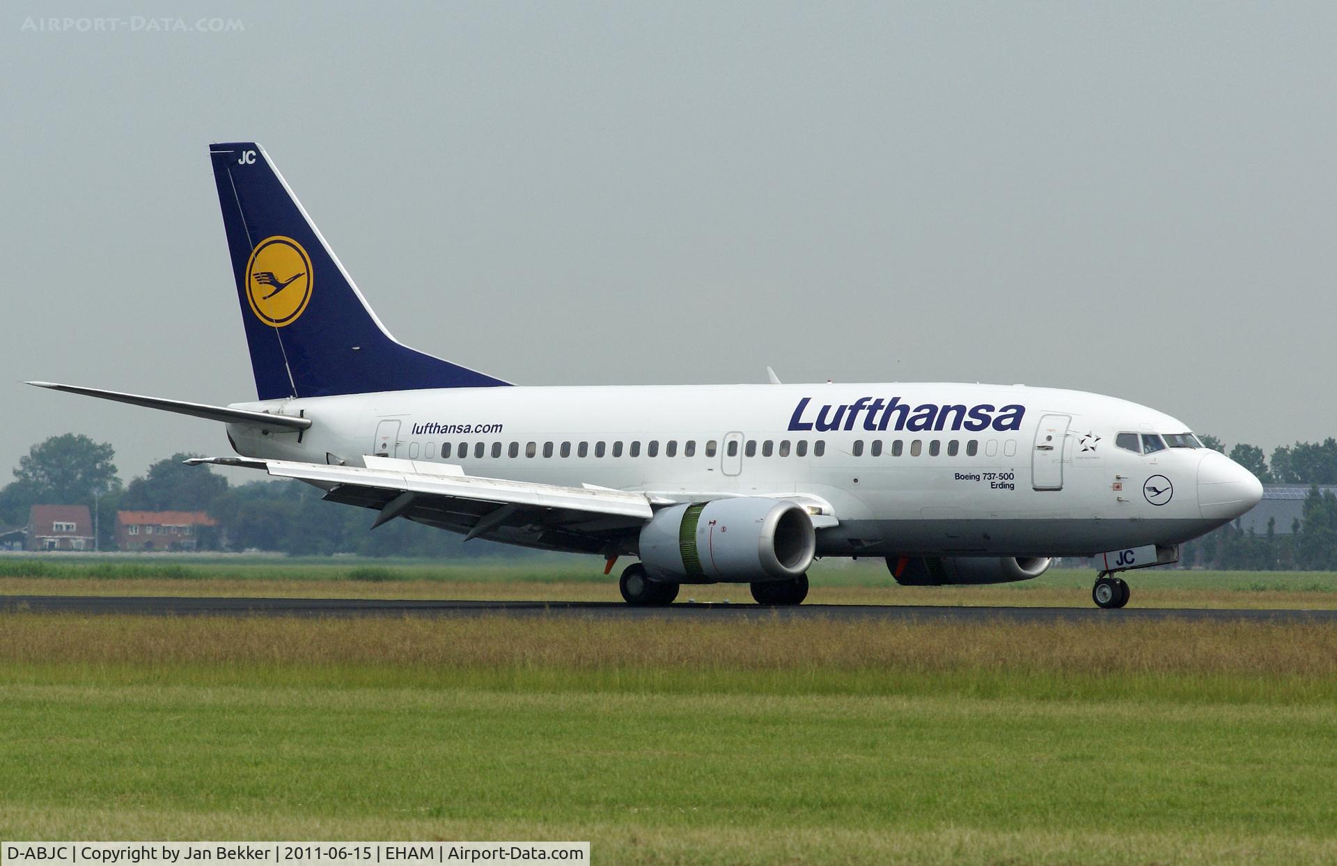 D-ABJC, 1991 Boeing 737-530 C/N 25272, Schiphol Amsterdam