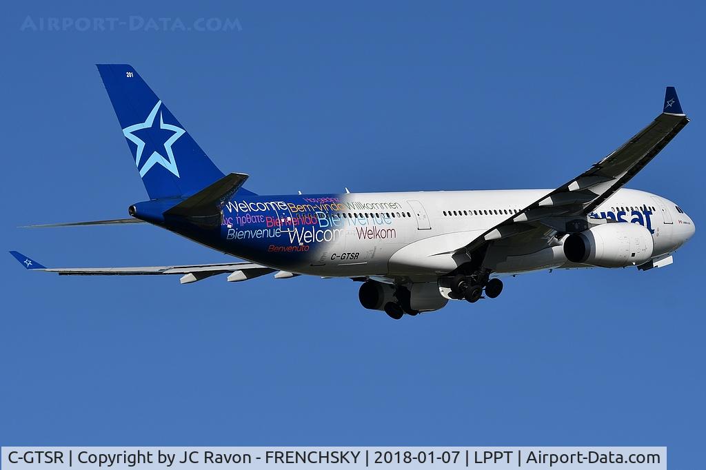 C-GTSR, 2008 Airbus A330-243 C/N 966, Air Transat  TS733 take off runway 03 to Porto and Toronto