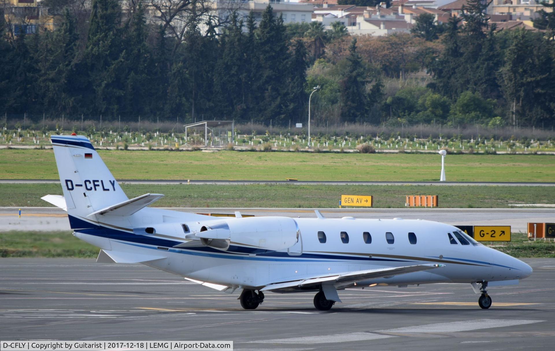 D-CFLY, 2009 Cessna 560 Citation XLS+ C/N 560-6014, At Malaga