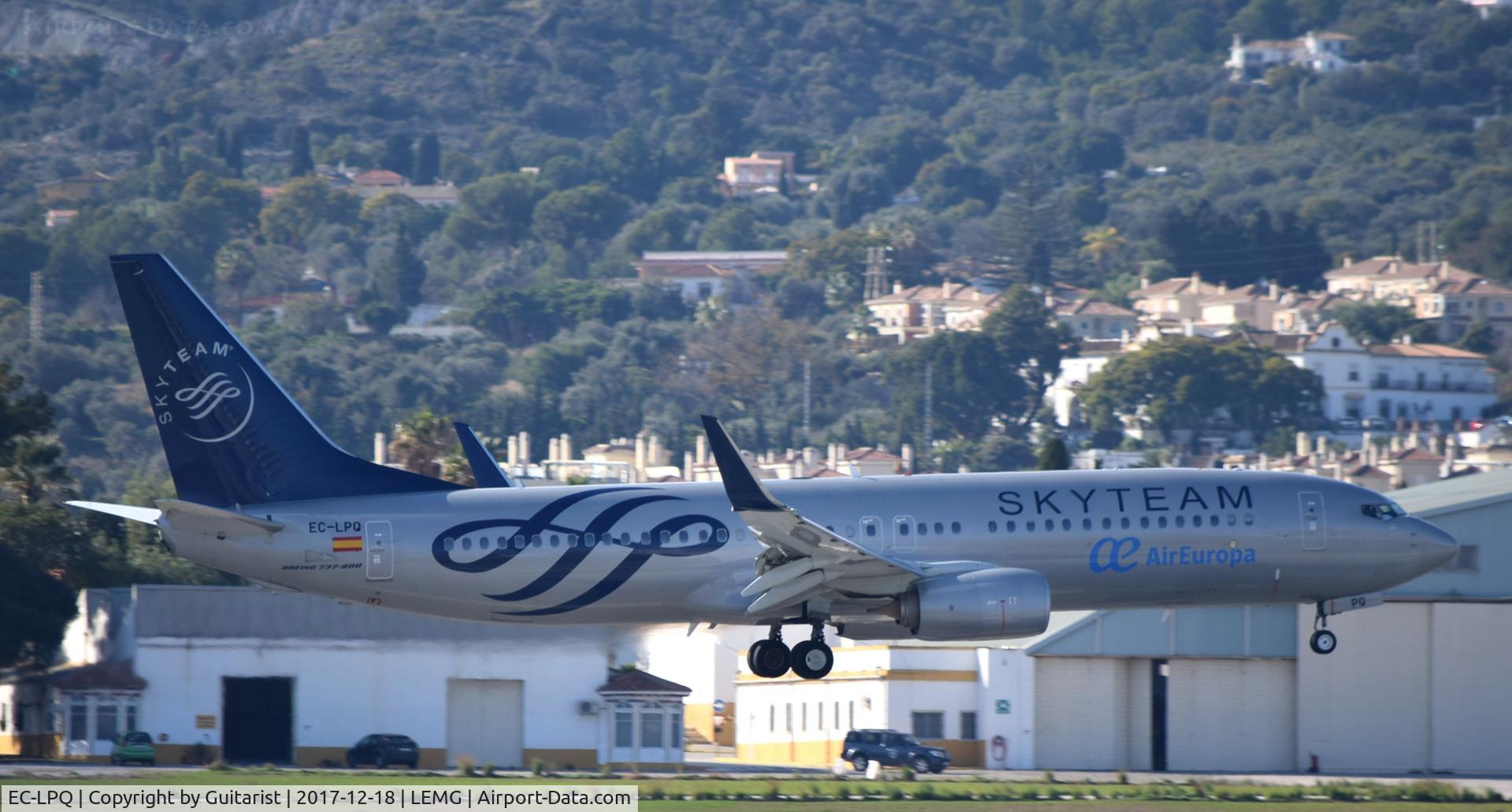EC-LPQ, 2012 Boeing 737-85P C/N 35496, At Malaga