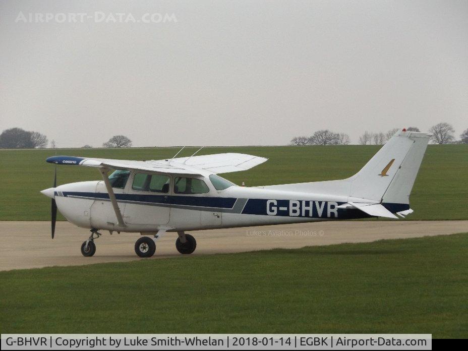 G-BHVR, 1978 Cessna 172N Skyhawk C/N 172-70196, Parked on the apron at Sywell Aerodrome.