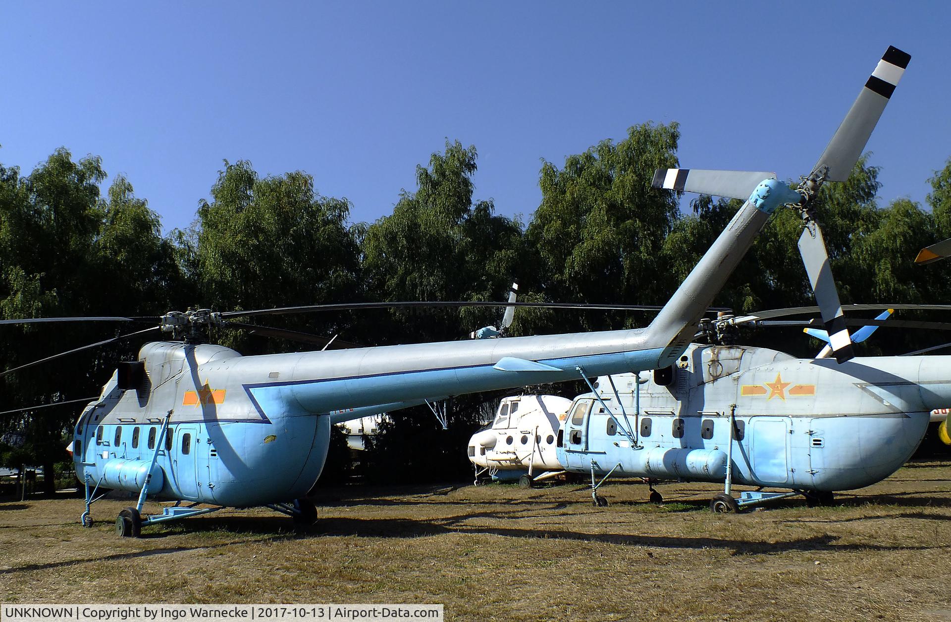 UNKNOWN, Harbin Z-6 C/N not known, Harbin Z-6 - first of 2 examples - at the China Aviation Museum Datangshan