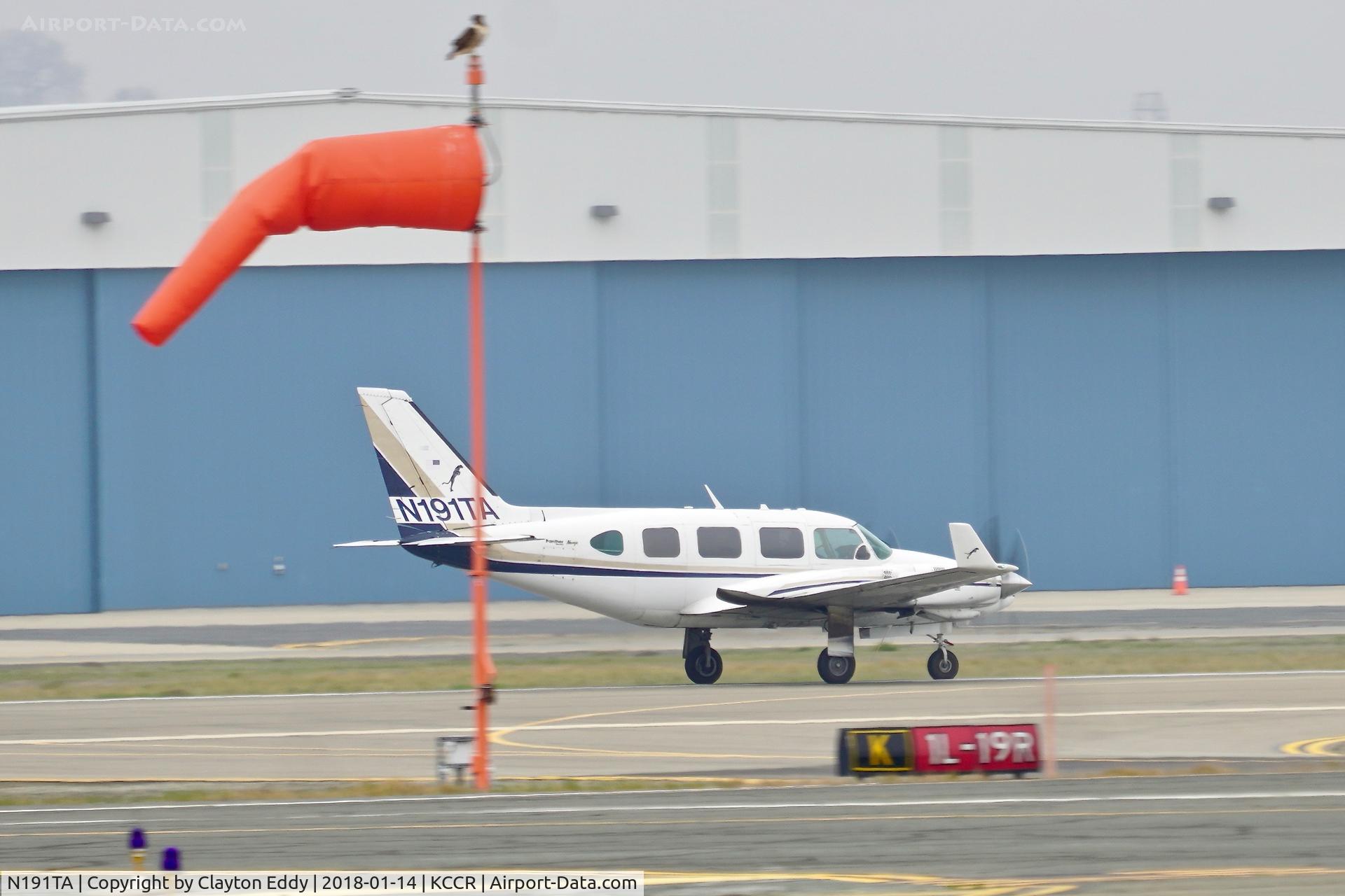 N191TA, 1974 Piper PA-31-310 Navajo C/N 31-7401230, Buchanan Field Concord California 2018.