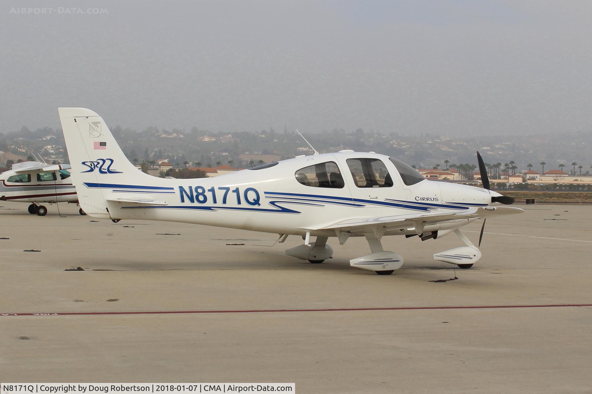 N8171Q, 2003 Cirrus SR22 C/N 0782, 2003 Cirrus SR-22, Continental IO-550N 310 Hp