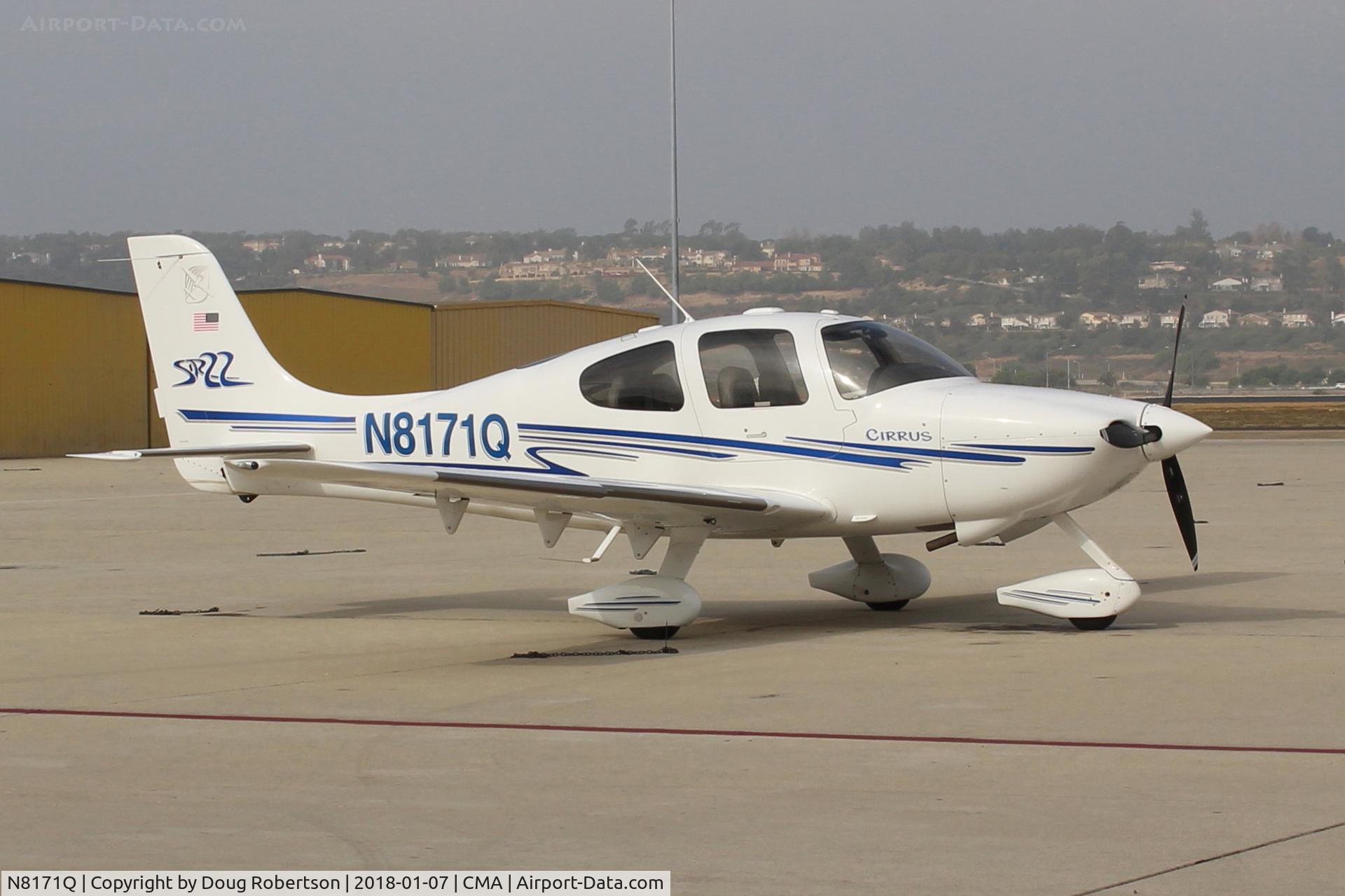 N8171Q, 2003 Cirrus SR22 C/N 0782, 2003 Cirrus SR22, Continental IO-550N 310 Hp