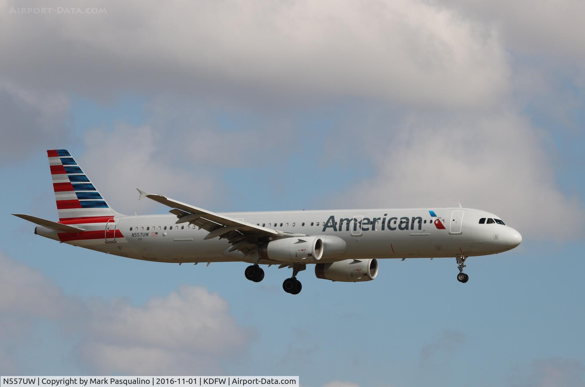 N557UW, 2012 Airbus A321-231 C/N 5269, Airbus A321