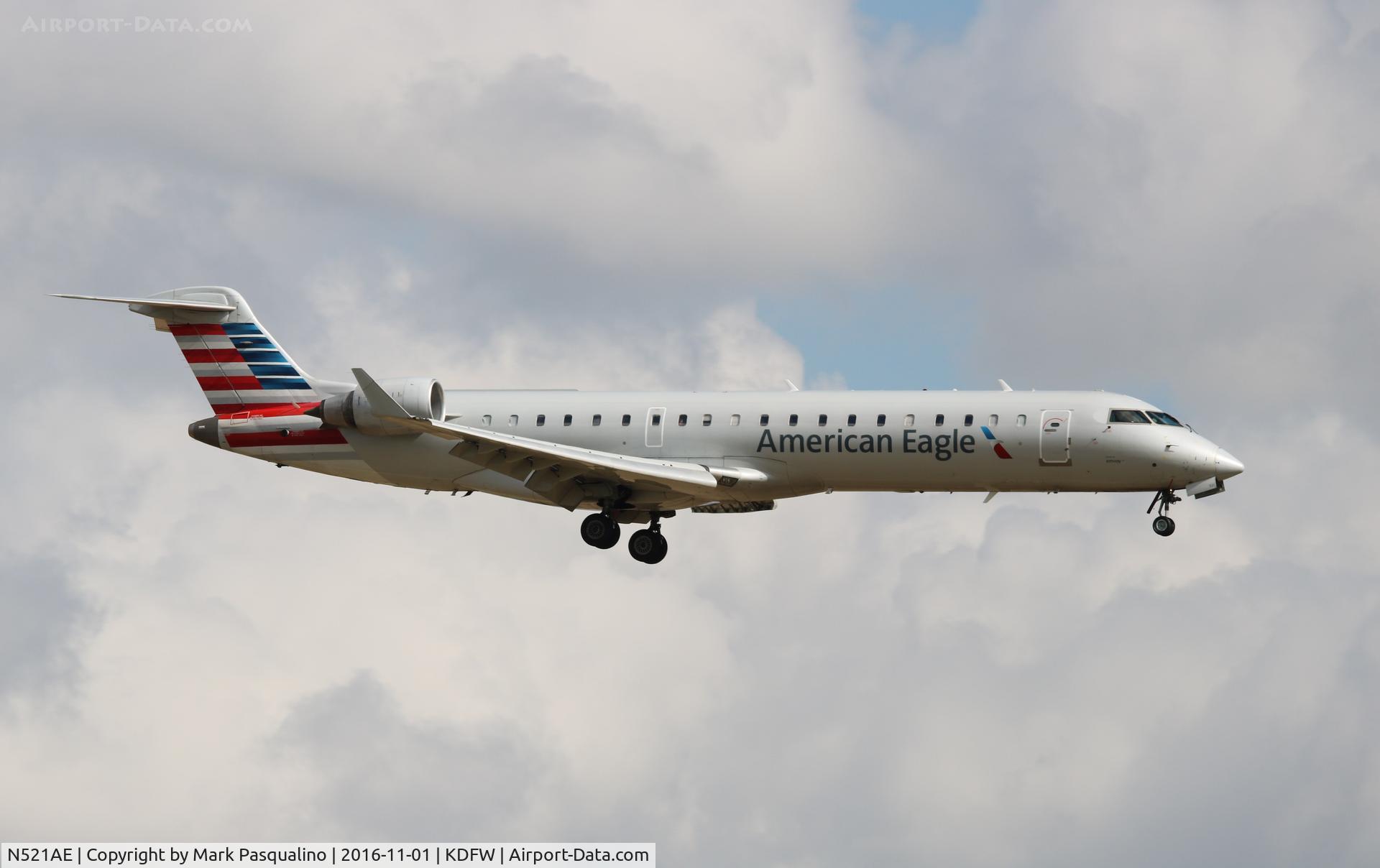 N521AE, 2004 Bombardier CRJ-701 (CL-600-2C10) Regional Jet C/N 10142, CL-600-2C10