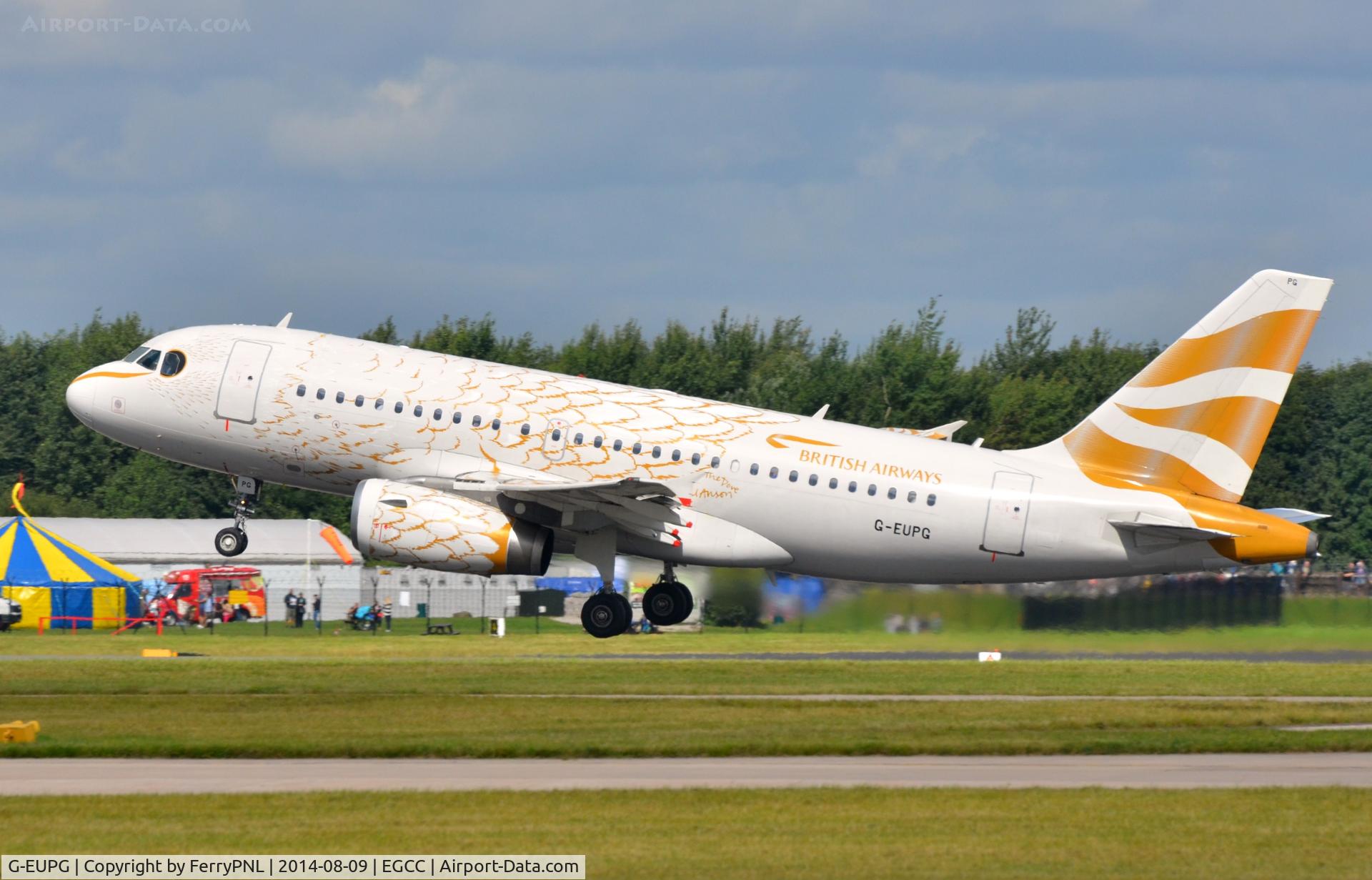 G-EUPG, 2000 Airbus A319-131 C/N 1222, Departure