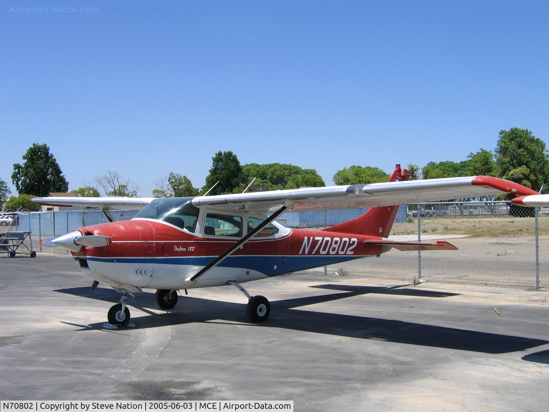 N70802, 1968 Cessna 182M Skylane C/N 18259369, Don Sitta's 1968 Cessna 182M at Merced, CA
