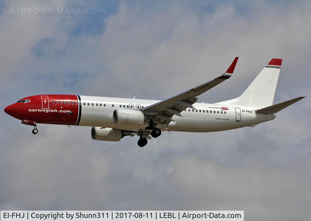EI-FHJ, 2015 Boeing 737-8JP C/N 42069, Landing rwy 25R
