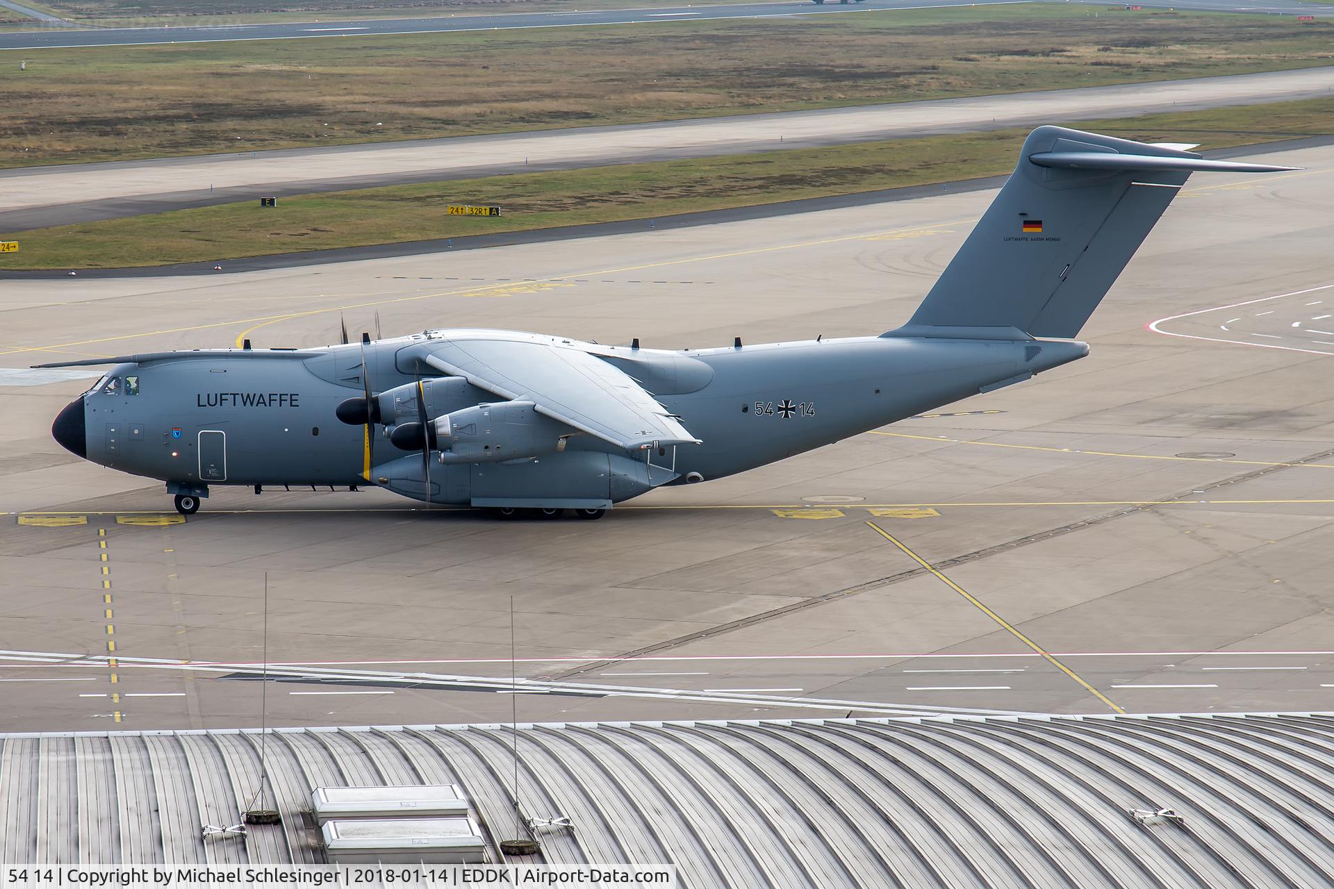 54 14, Airbus A400M-180 Atlas C/N 061, 54+14 - Airbus A400M-180 - German Air Force
