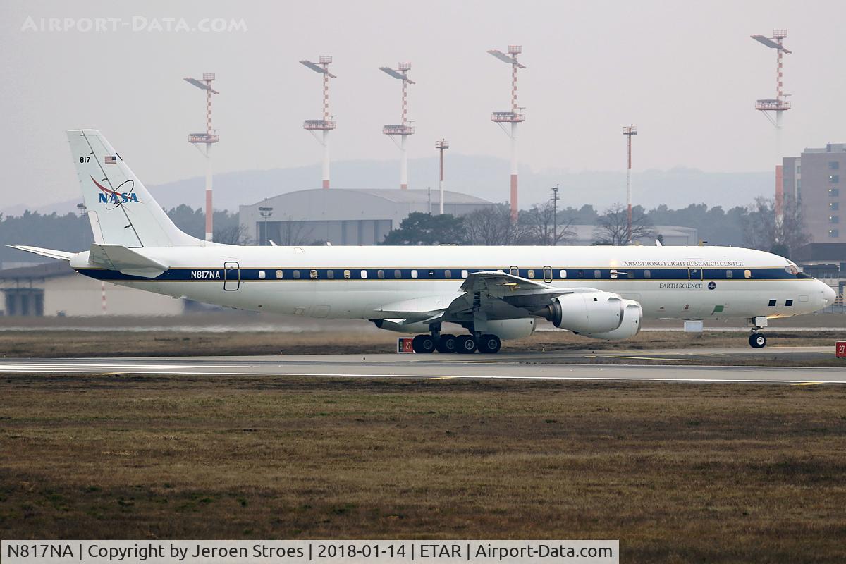 N817NA, 1969 Douglas DC-8-72 C/N 46082, ETAR