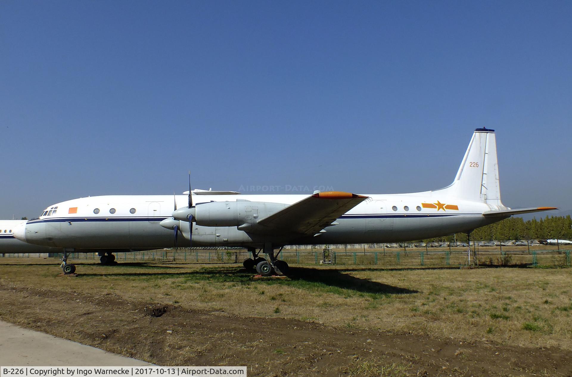 B-226, Ilyushin Il-18D C/N 187009902, Ilyushin Il-18D COOT at the China Aviation Museum Datangshan