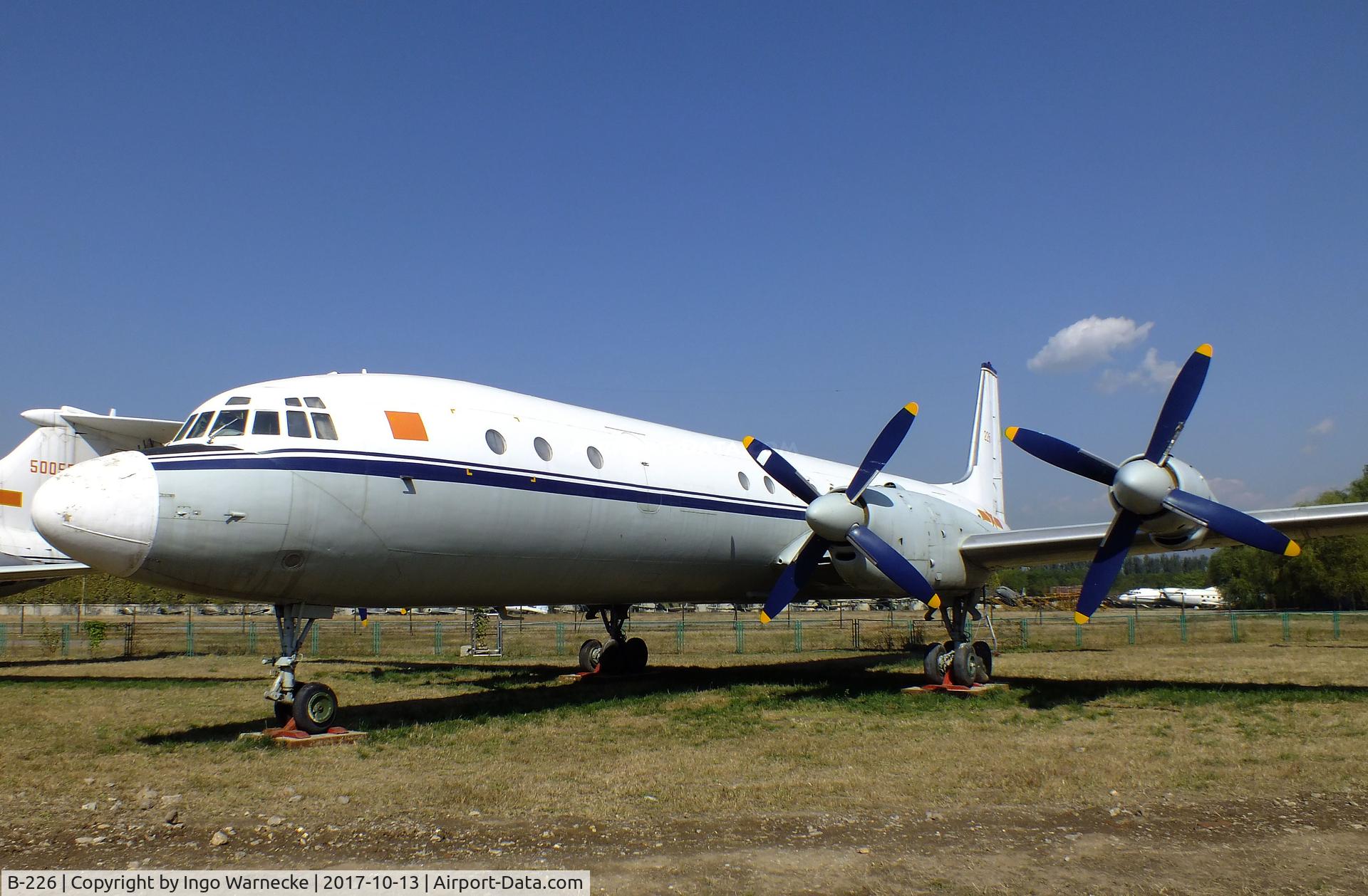 B-226, Ilyushin Il-18D C/N 187009902, Ilyushin Il-18D COOT at the China Aviation Museum Datangshan