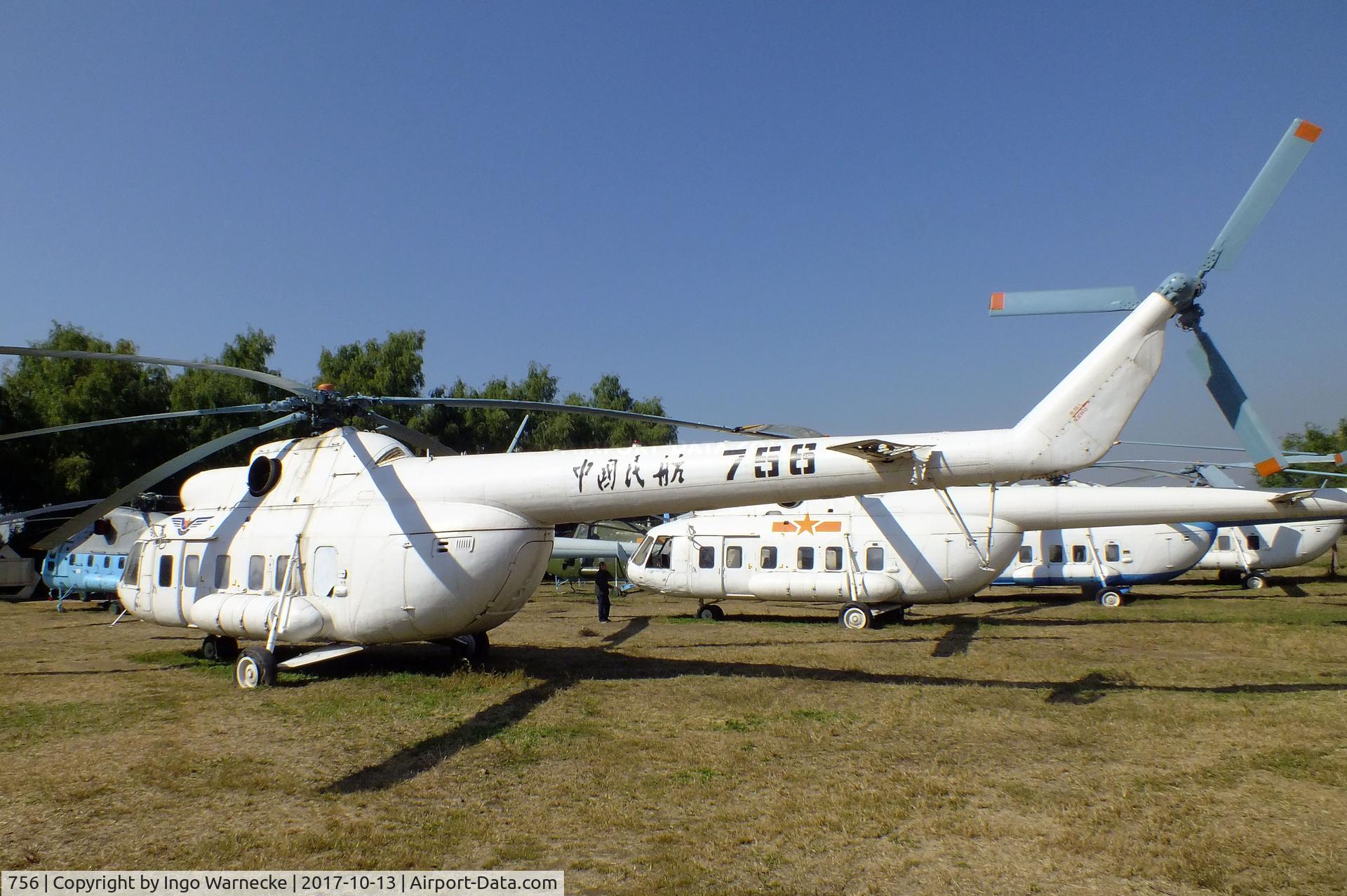 756, Mil Mi-8P C/N 20203, Mil Mi-8P HIP at the China Aviation Museum Datangshan