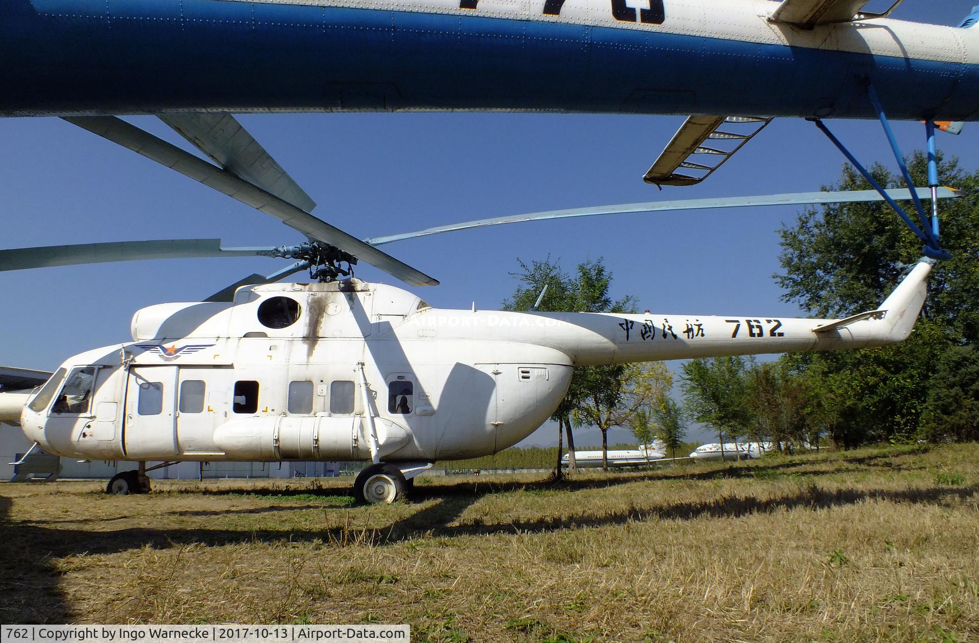 762, Mil Mi-8P C/N 200206, Mil Mi-8P HIP at the China Aviation Museum Datangshan