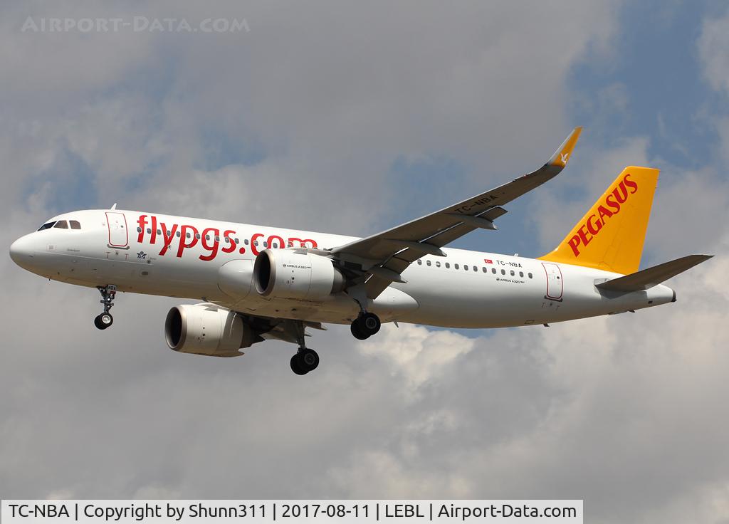 TC-NBA, 2015 Airbus A320-251NEO C/N 7140, Landing rwy 25R