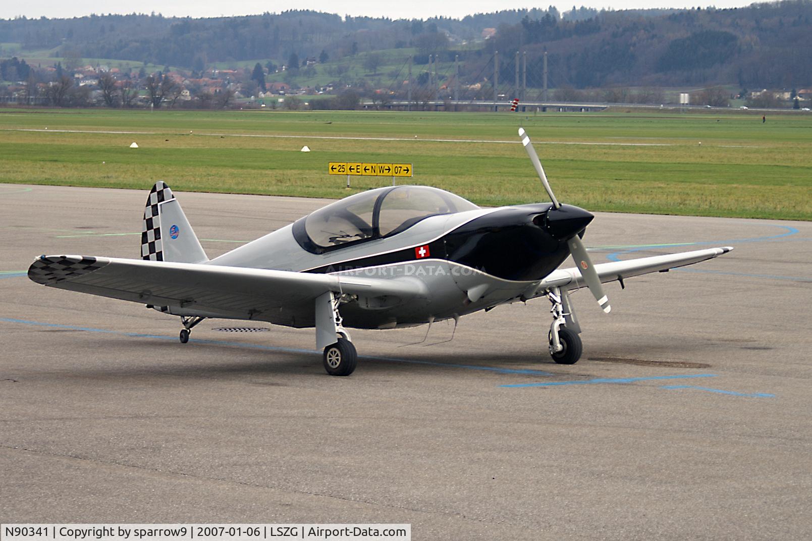 N90341, 1946 Globe GC-1B Swift C/N 355, Winter without snow.