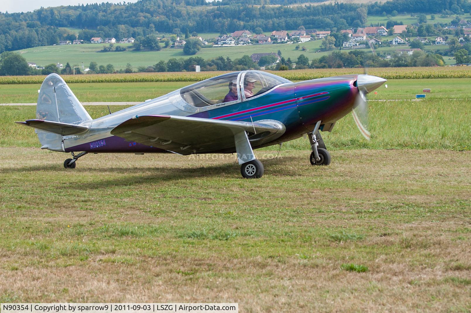 N90354, 1946 Universal Globe GC-1B Swift C/N 368, Grenchen airport