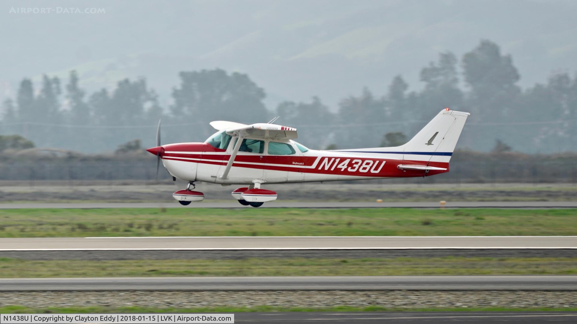 N1438U, 1976 Cessna 172M C/N 17267105, Livermore Airport California 2018.