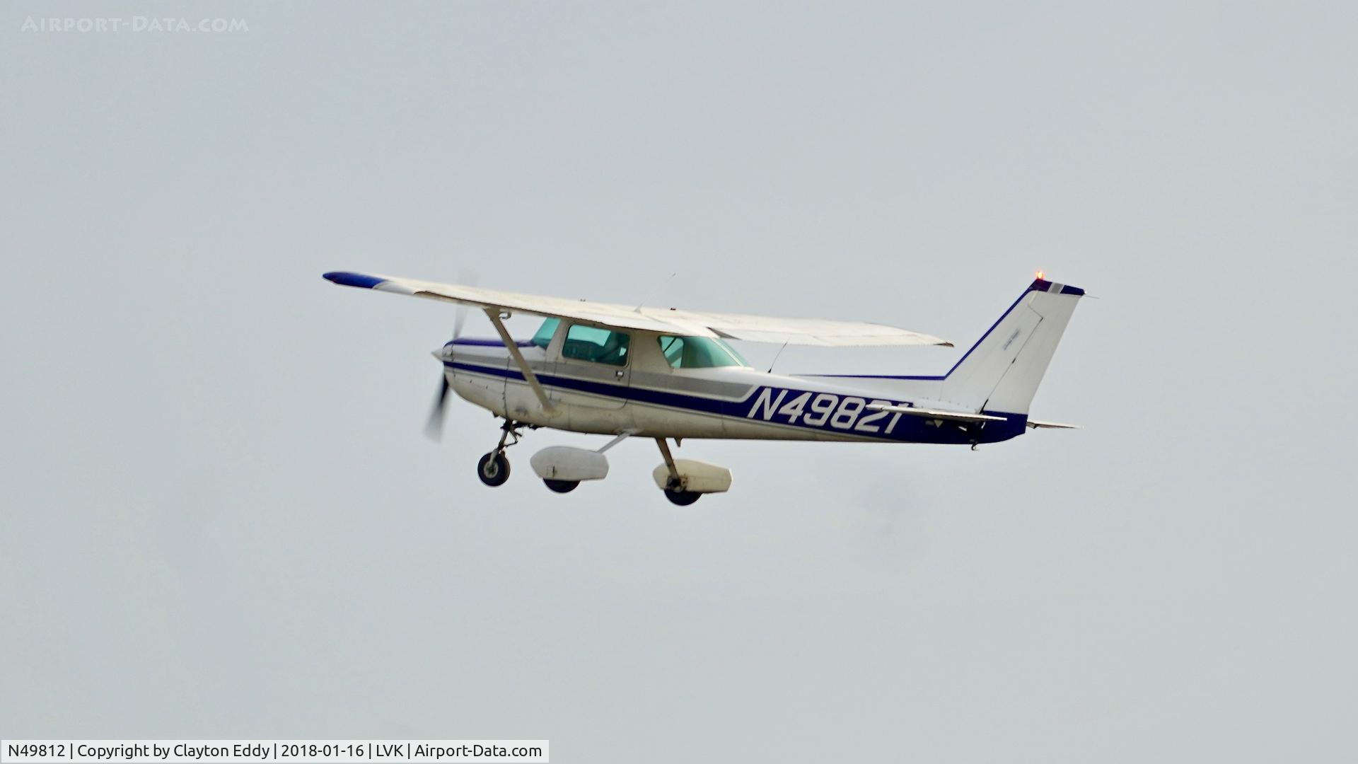 N49812, 1947 Cessna 152 C/N 15281333, Livermore Airport California 2018.