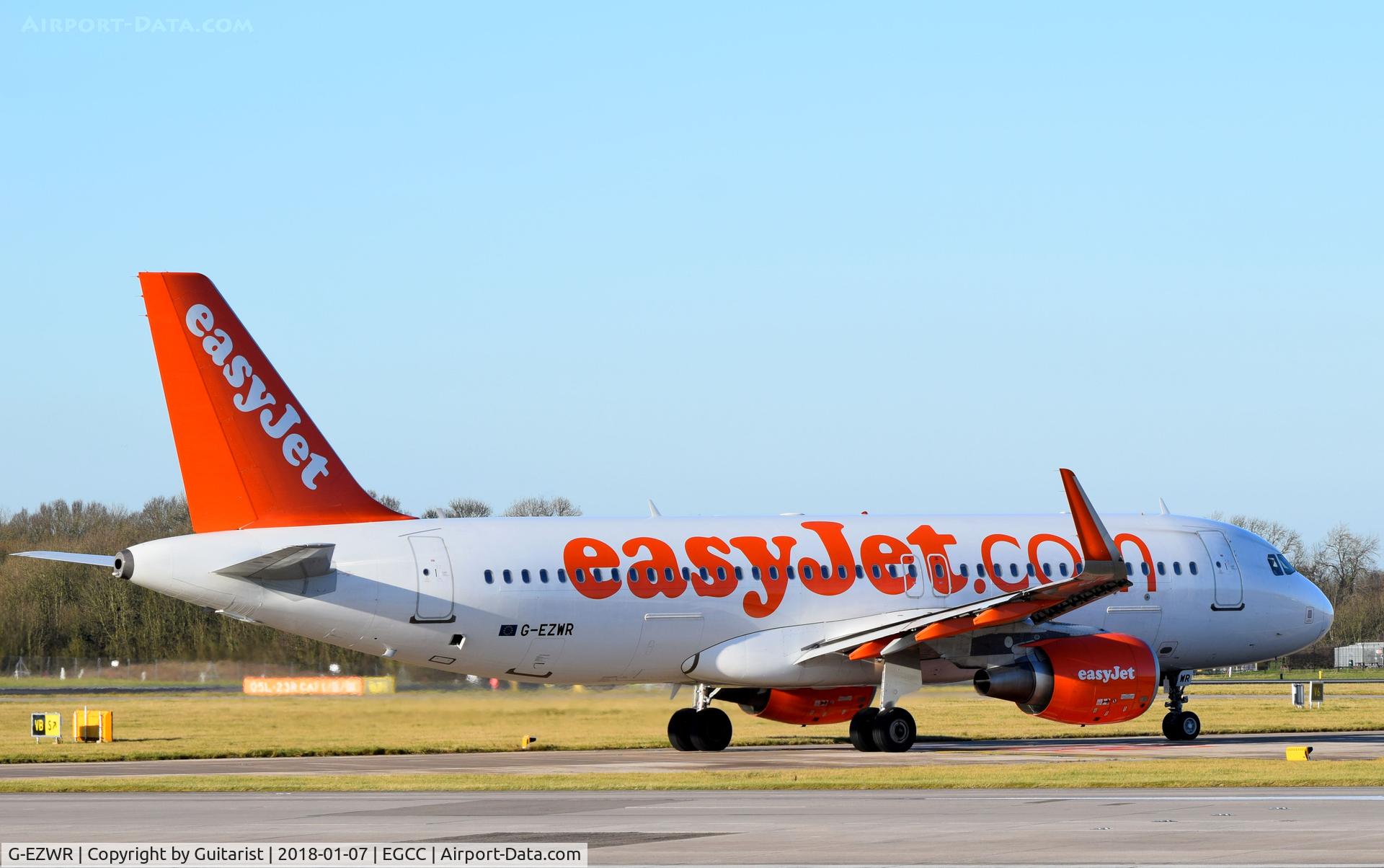 G-EZWR, 2014 Airbus A320-214 C/N 5981, At Manchester