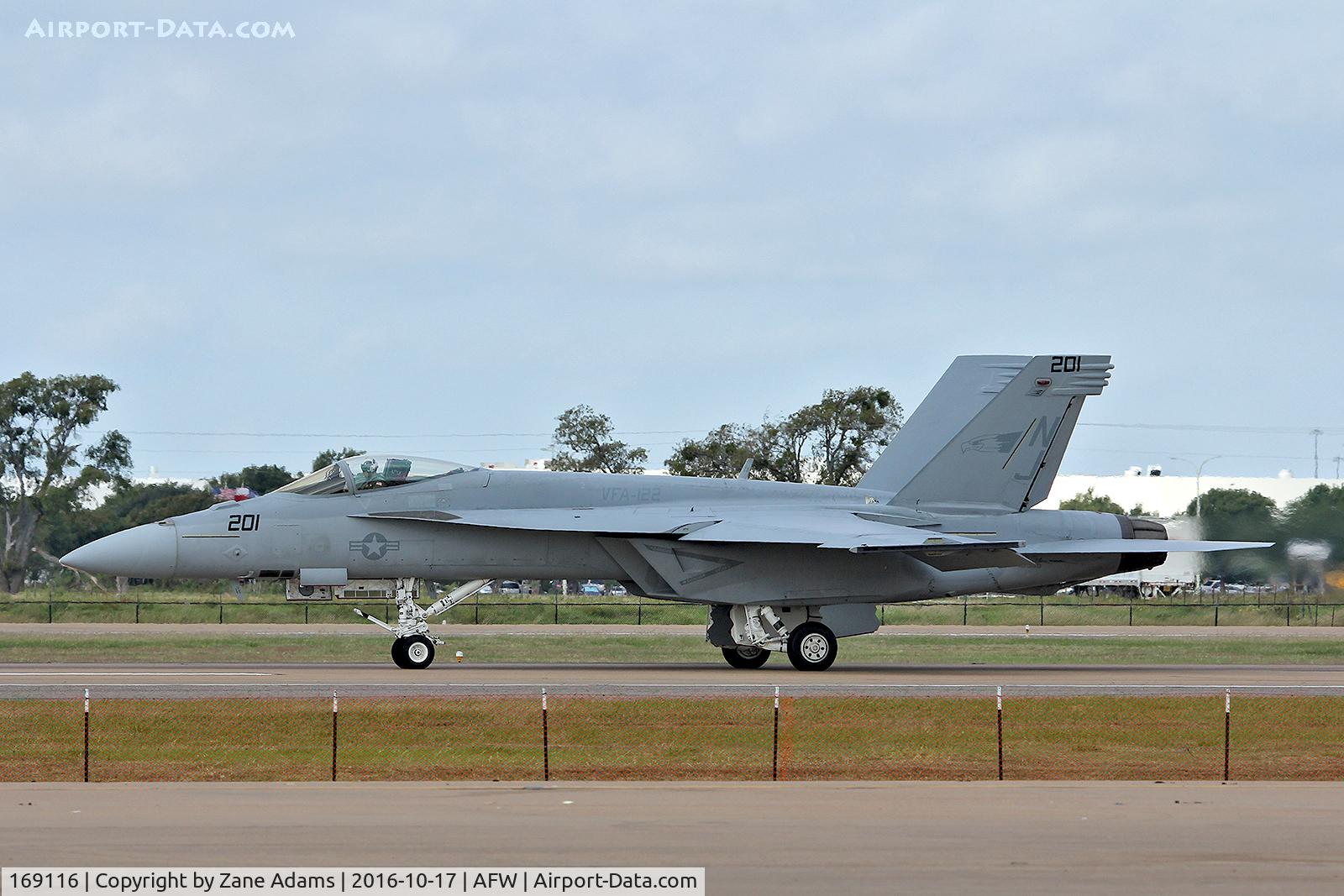 169116, Boeing F/A-18E Super Hornet C/N E290, At the 2016 Alliance Airshow - Fort Worth, TX