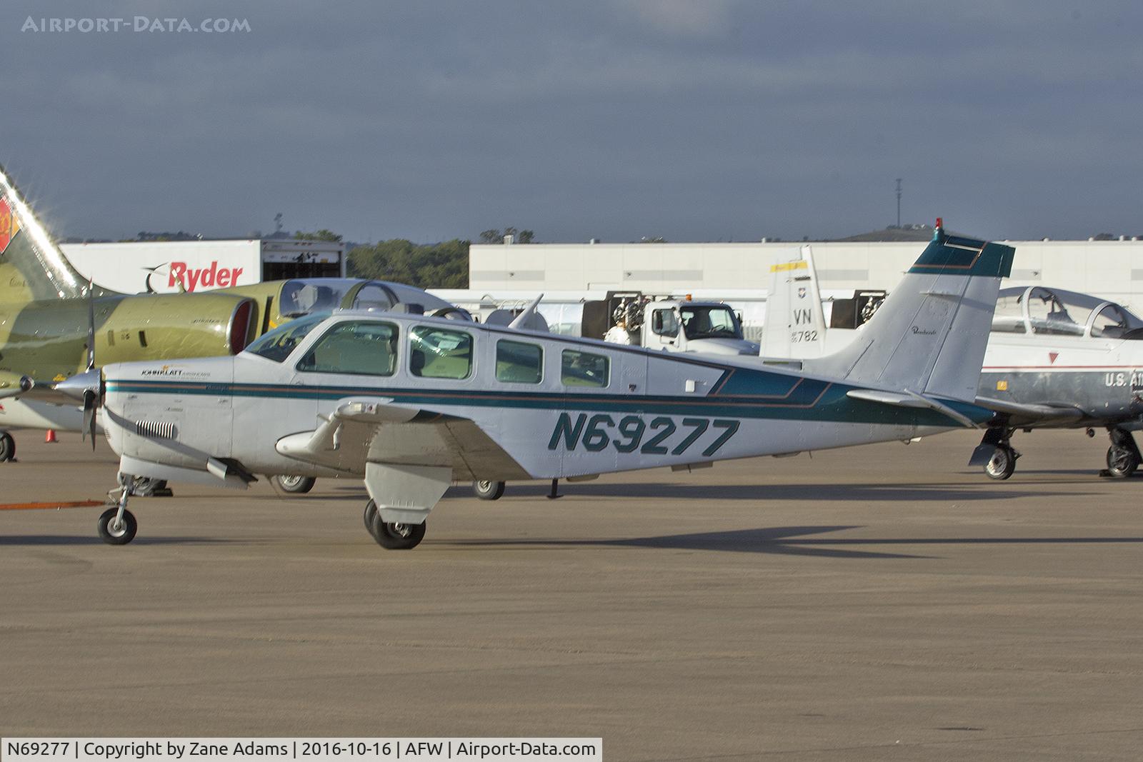 N69277, 1984 Beech 36 Bonanza C/N E-2148, At the 2016 Alliance Airshow - Fort Worth, TX