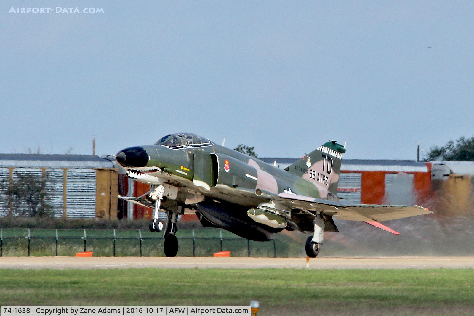 74-1638, 1974 McDonnell Douglas QF-4E Phantom II C/N 4874, At the 2016 Alliance Airshow - Fort Worth, TX
