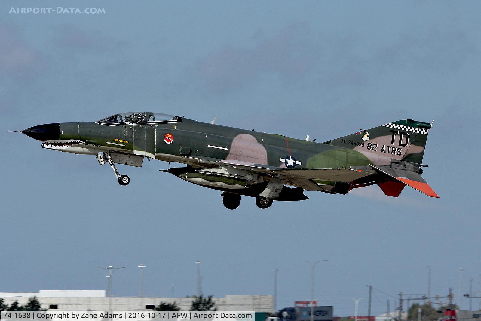 74-1638, 1974 McDonnell Douglas QF-4E Phantom II C/N 4874, At the 2016 Alliance Airshow - Fort Worth, TX